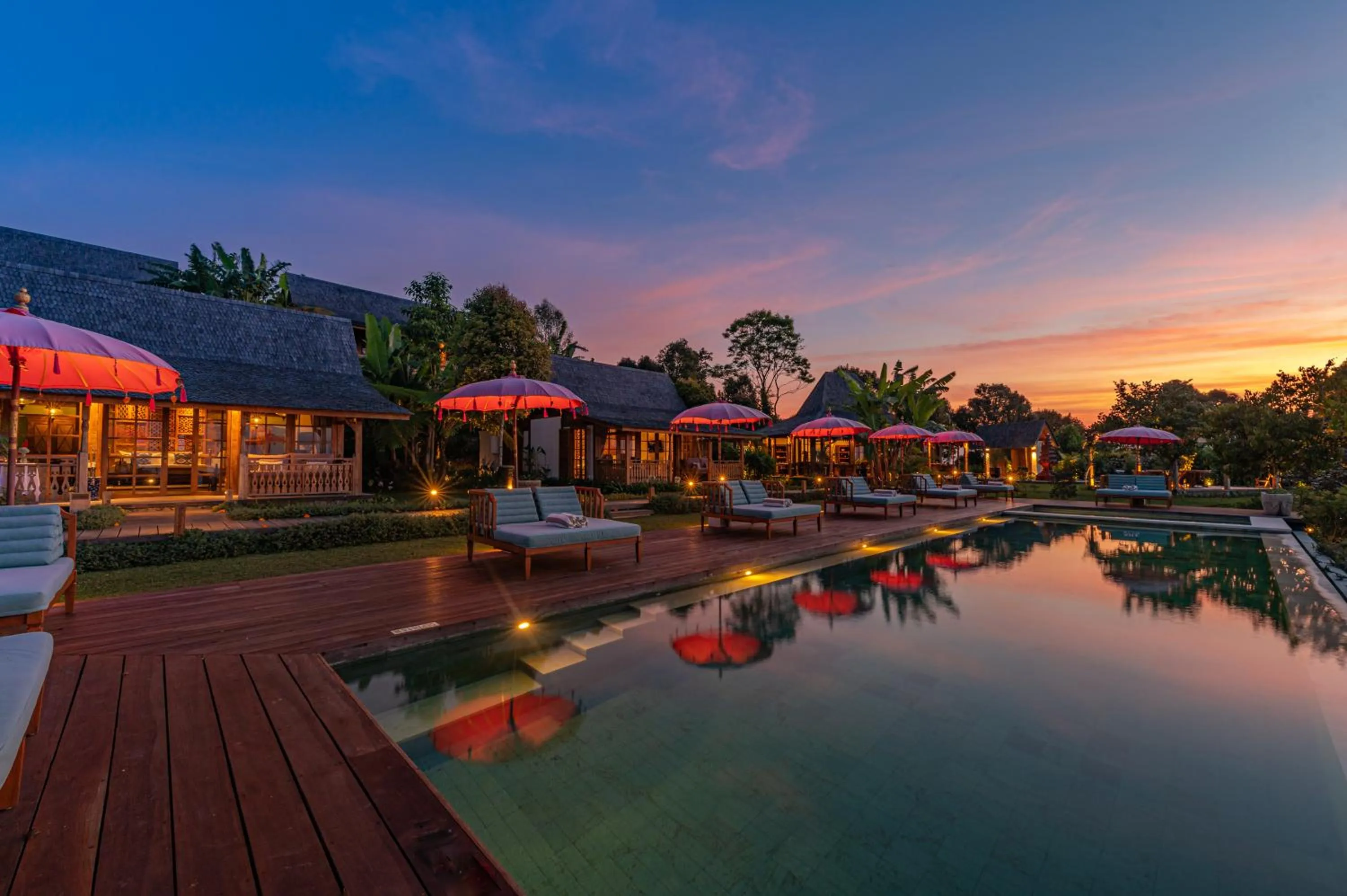 Swimming pool in Umah Lusa