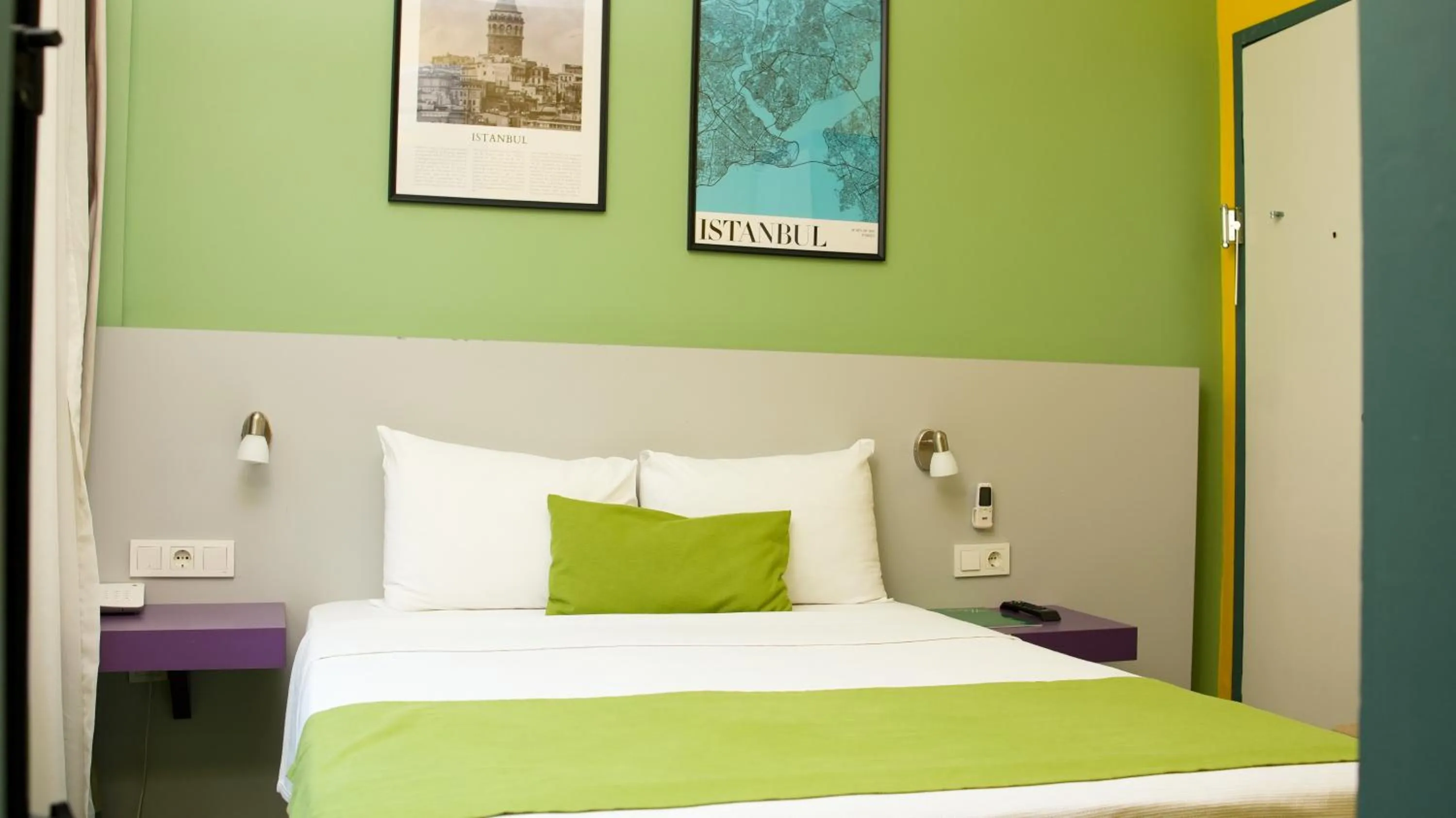 Bed in Mini Harem Hotel