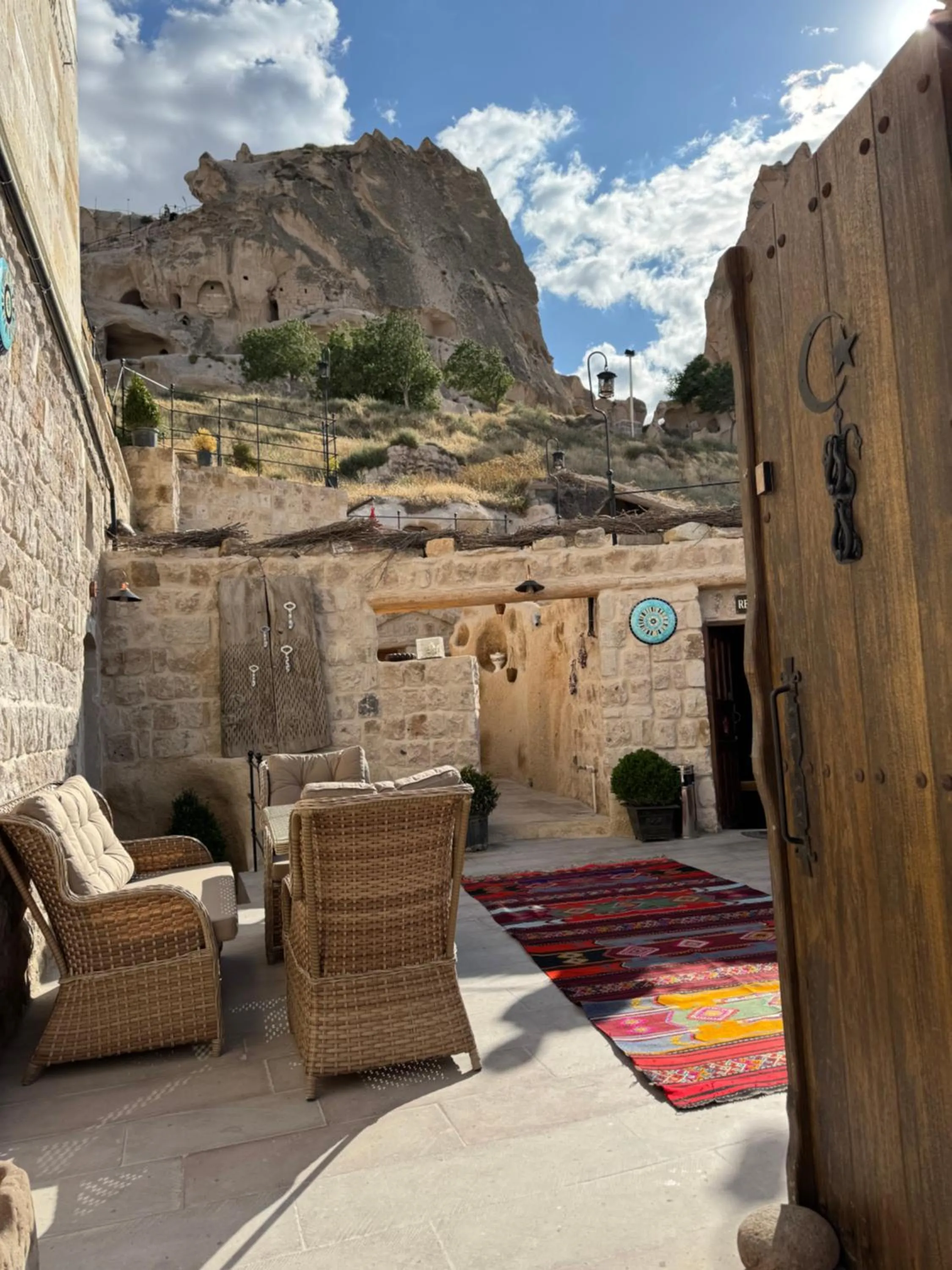 Seating area in Patina Cappadocia