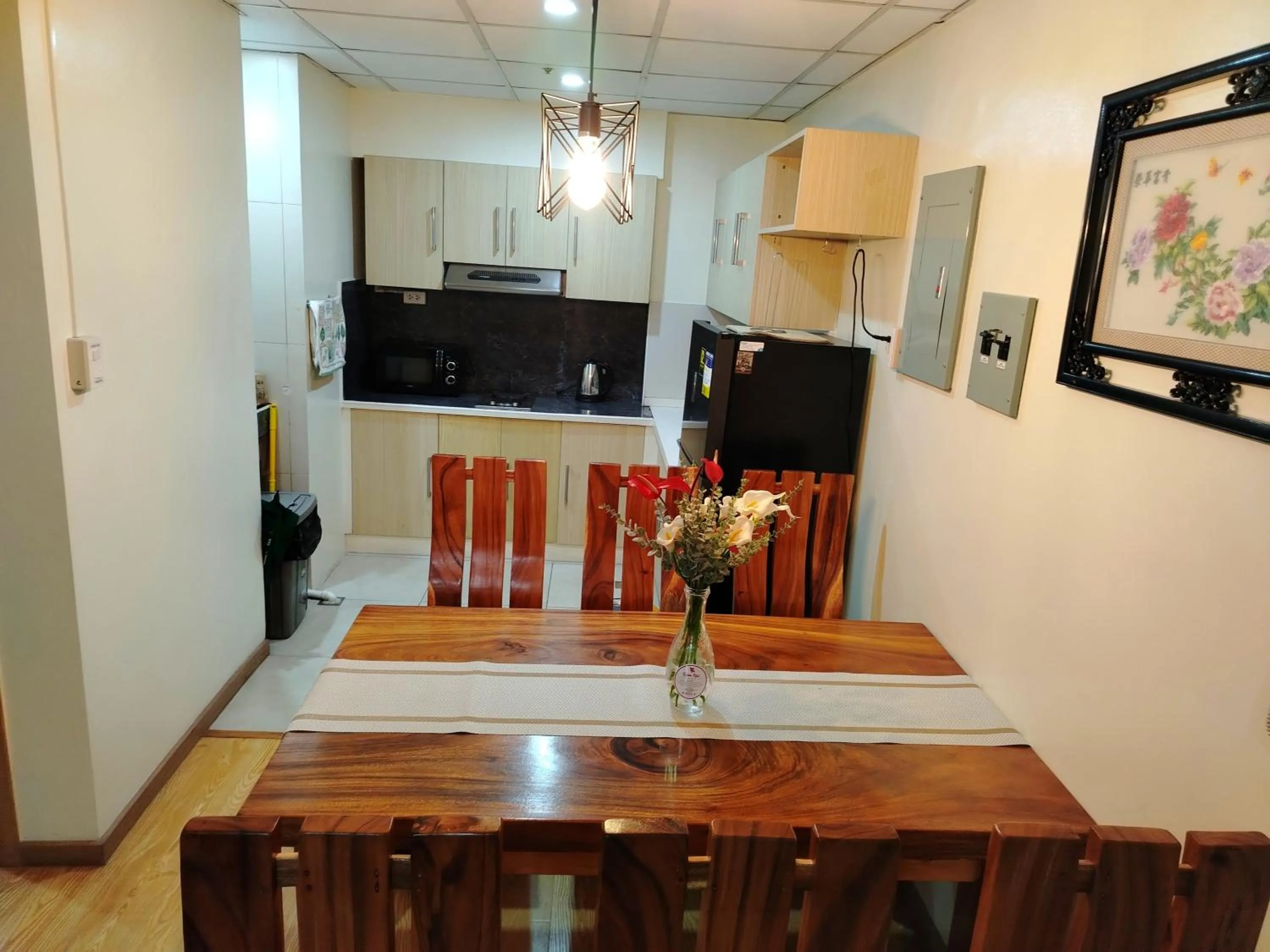 Kitchen or kitchenette in Cedar Peak Baguio Staycation