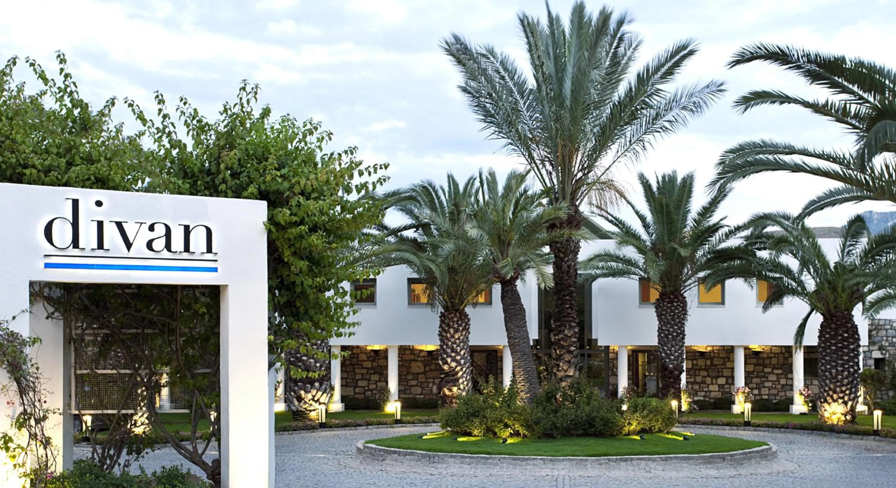 Facade/entrance in Divan Bodrum Palmira
