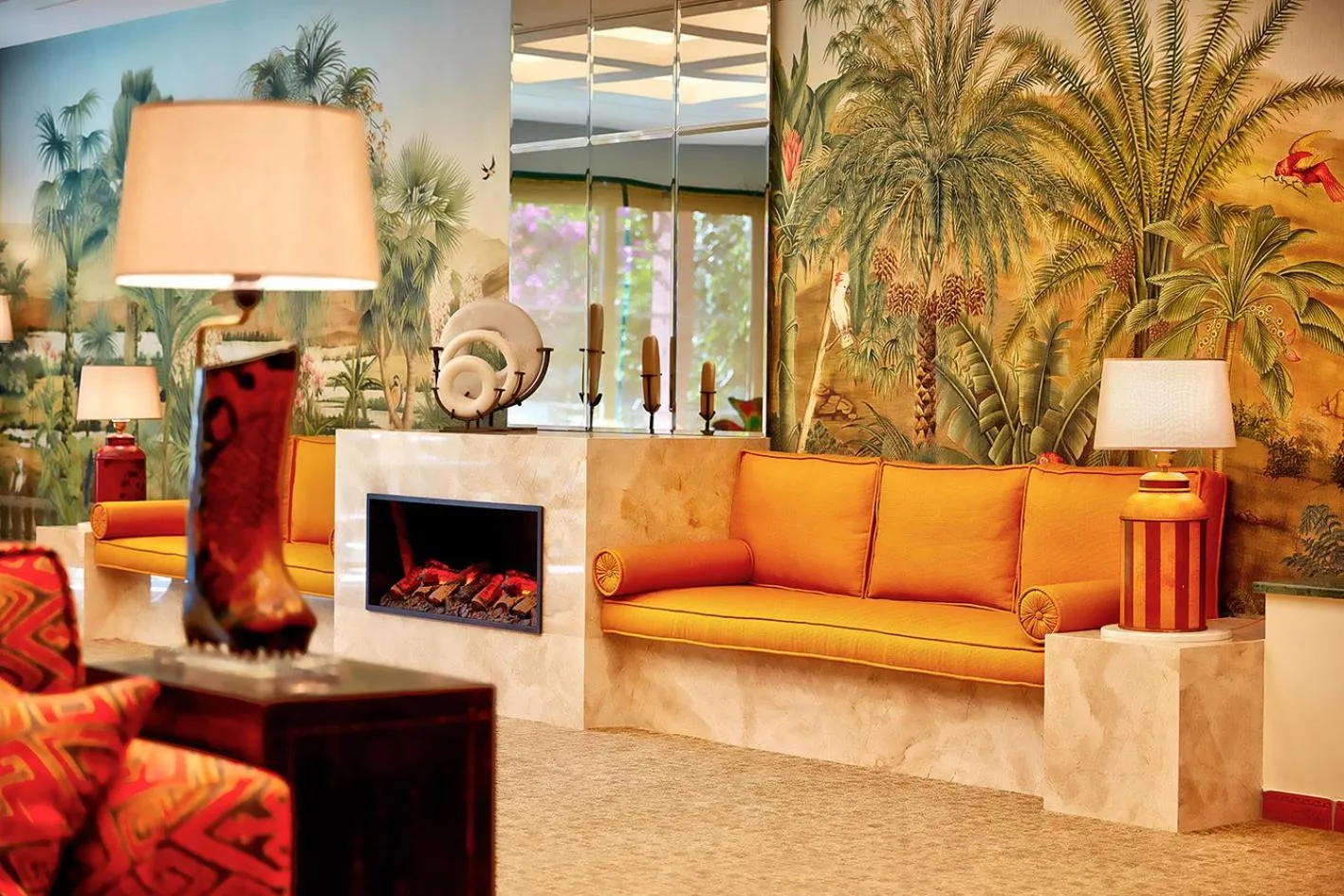 Lobby or reception in Divan Bodrum Palmira