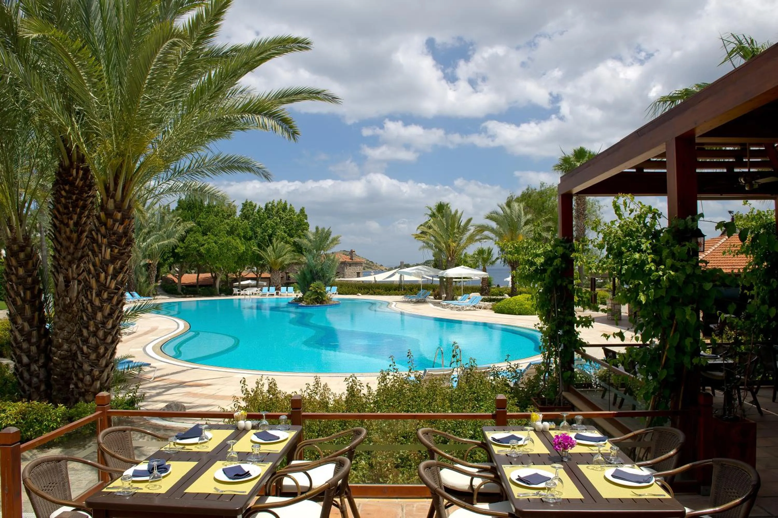 Restaurant/places to eat in Divan Bodrum Palmira