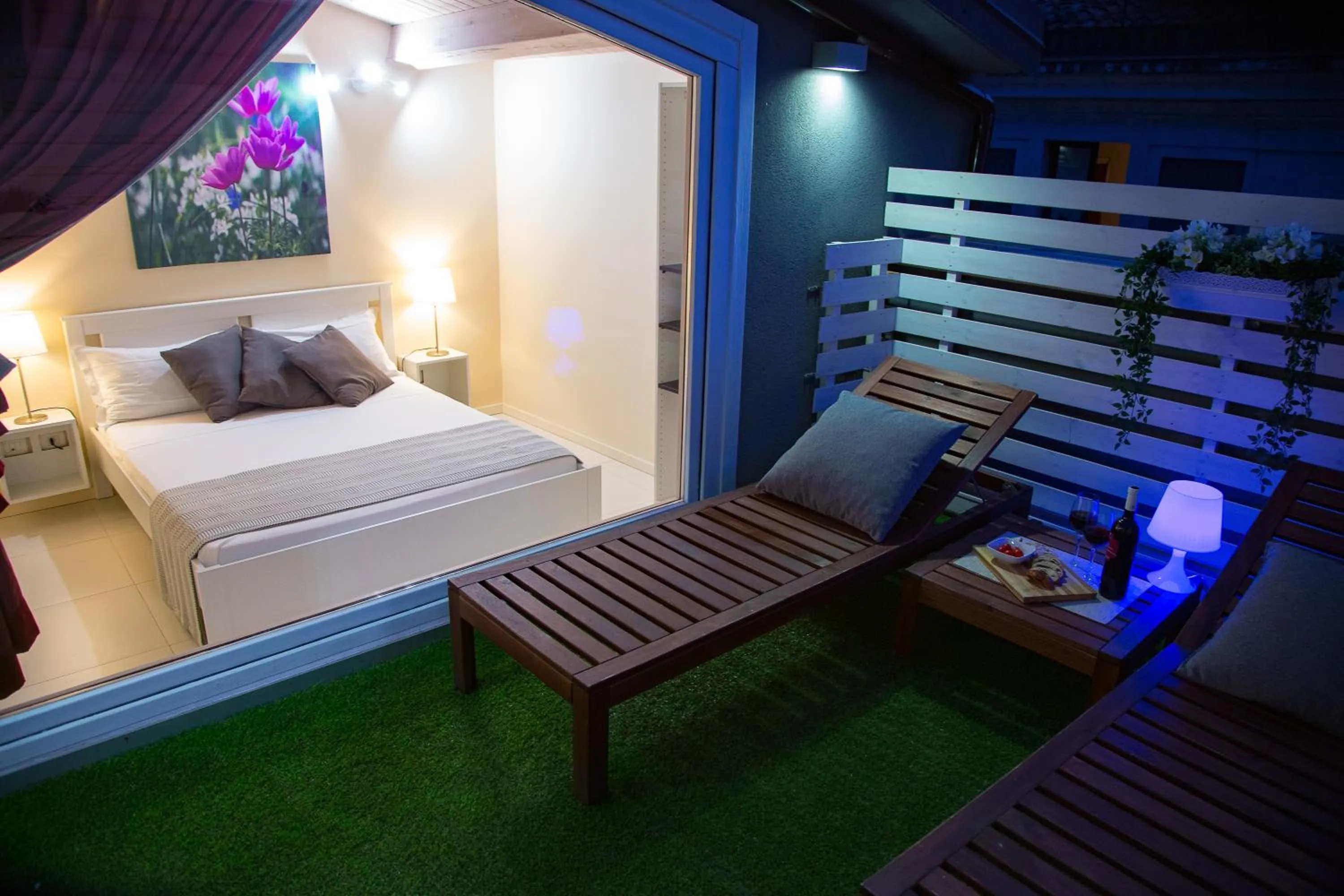 Balcony/Terrace, Bed in Stesicoro Exclusive House