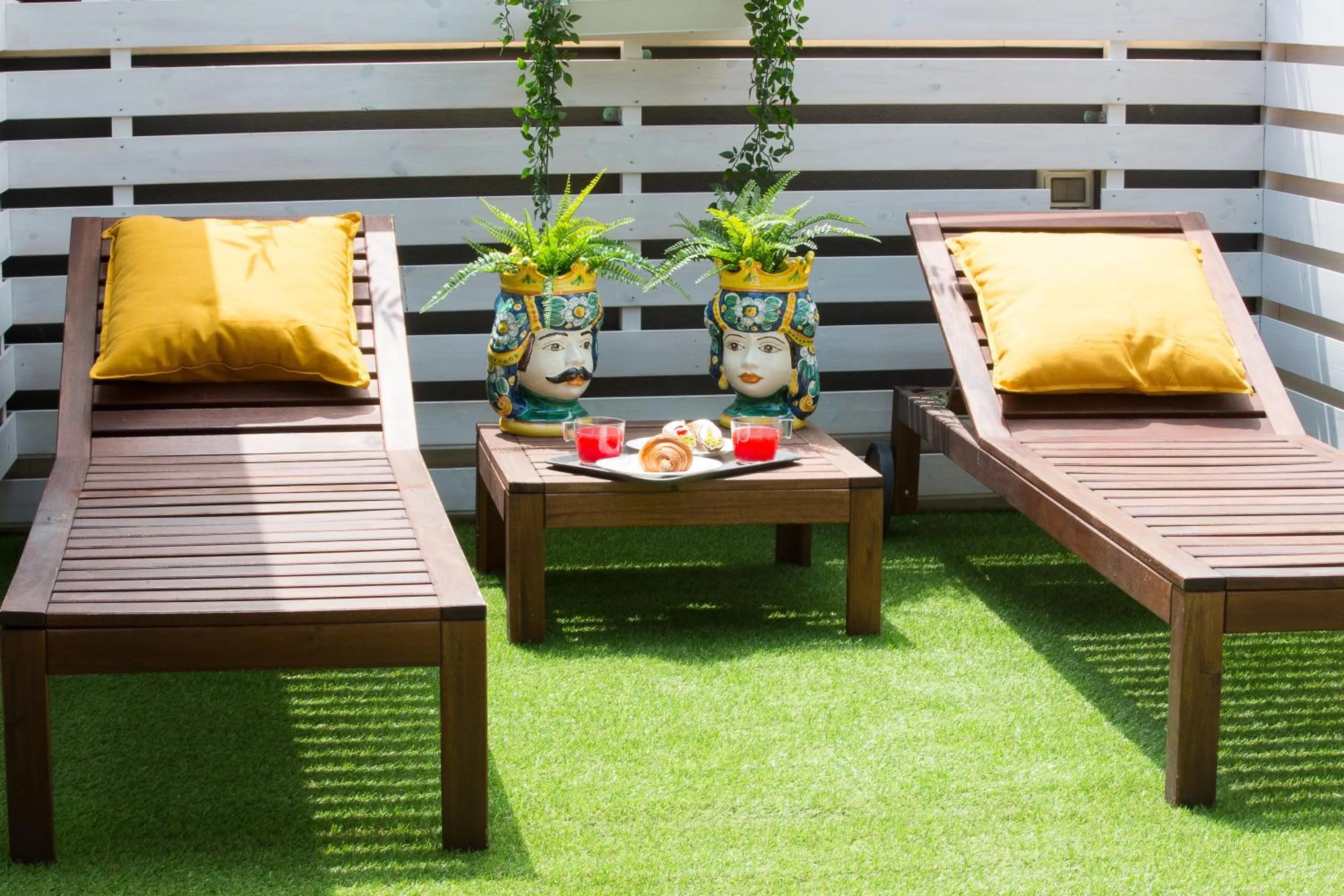 Balcony/Terrace in Stesicoro Exclusive House