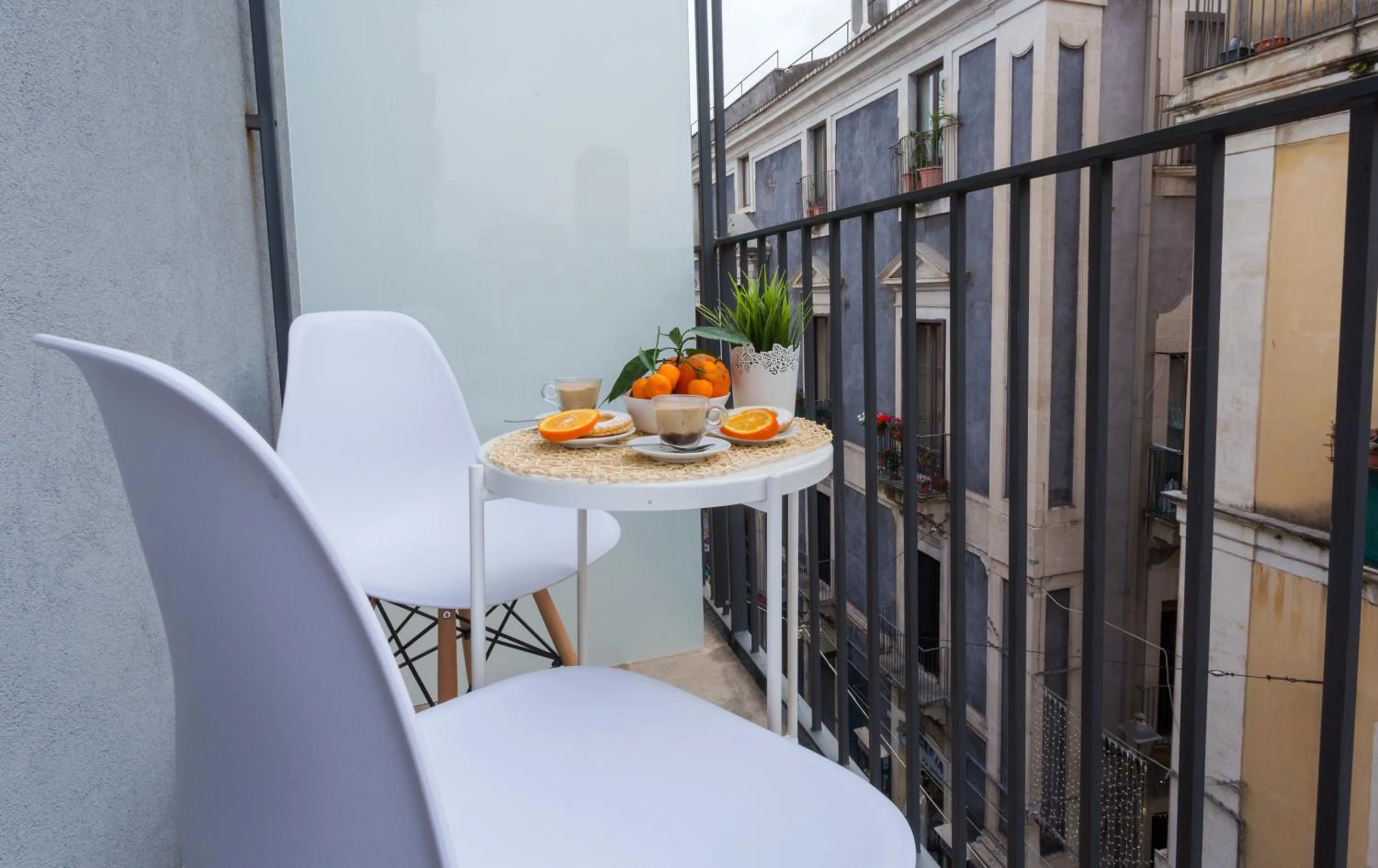 Balcony/Terrace in Stesicoro Exclusive House