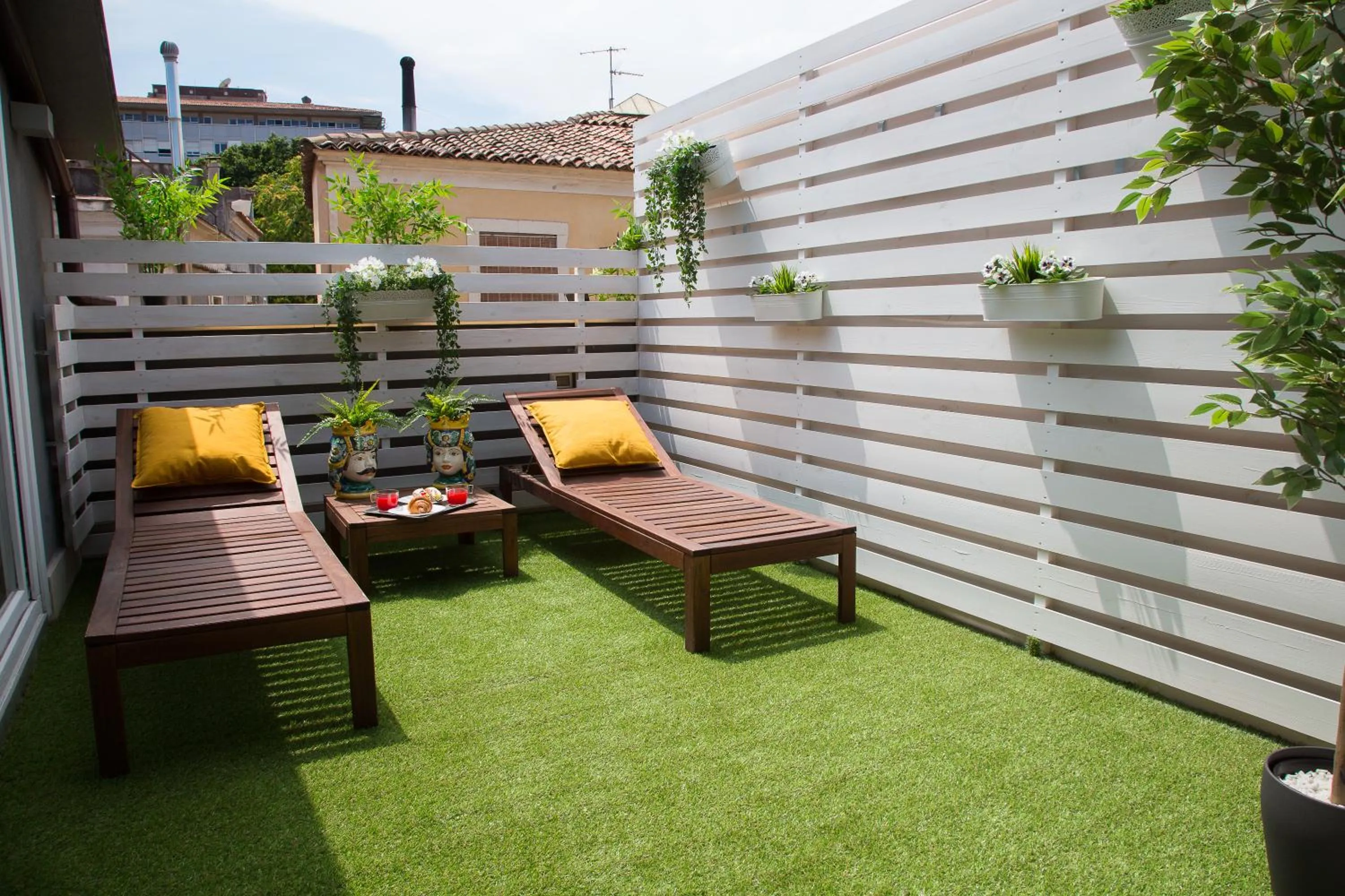 Balcony/Terrace in Stesicoro Exclusive House