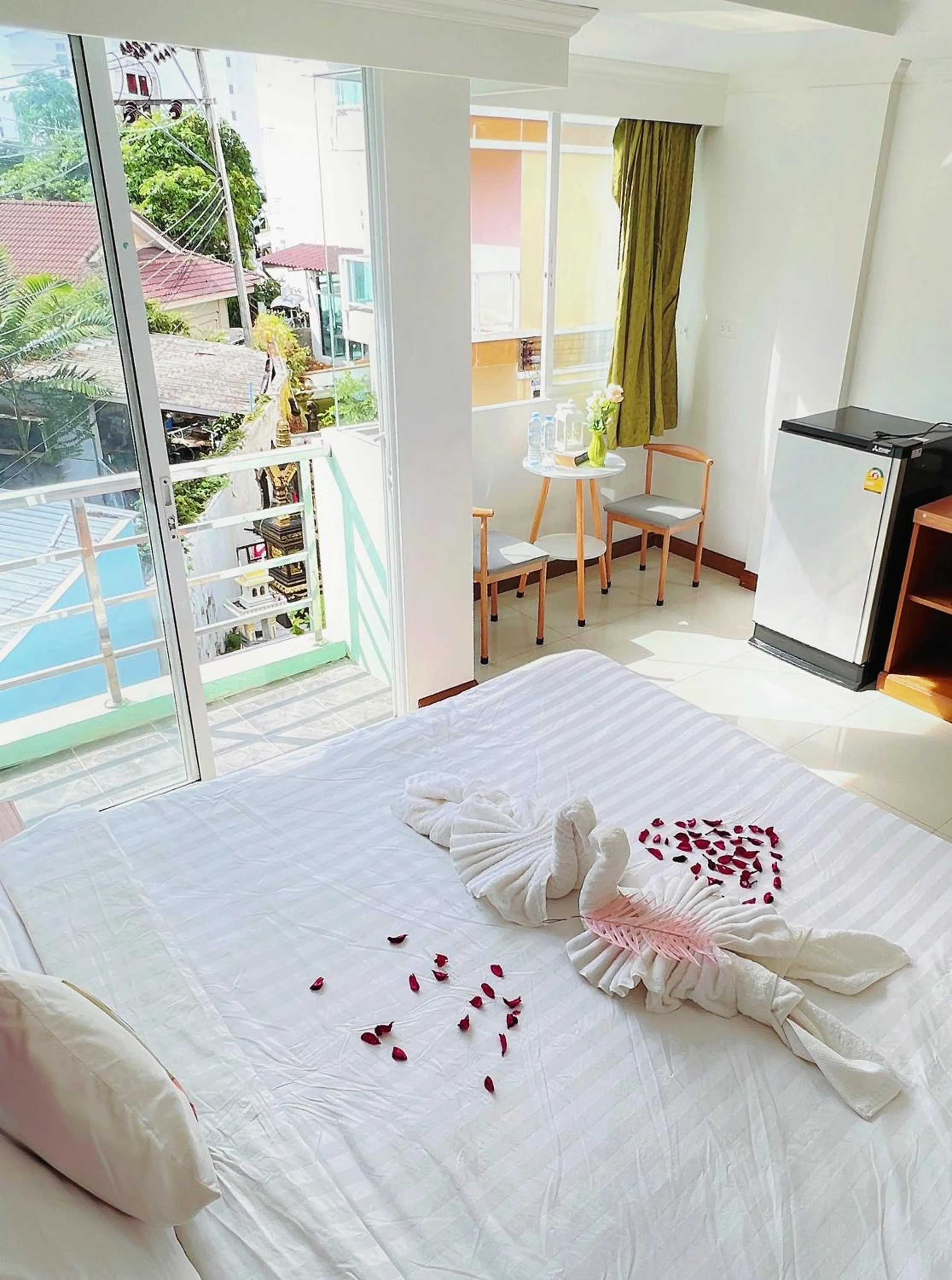 Bed in Lanting House Phuket