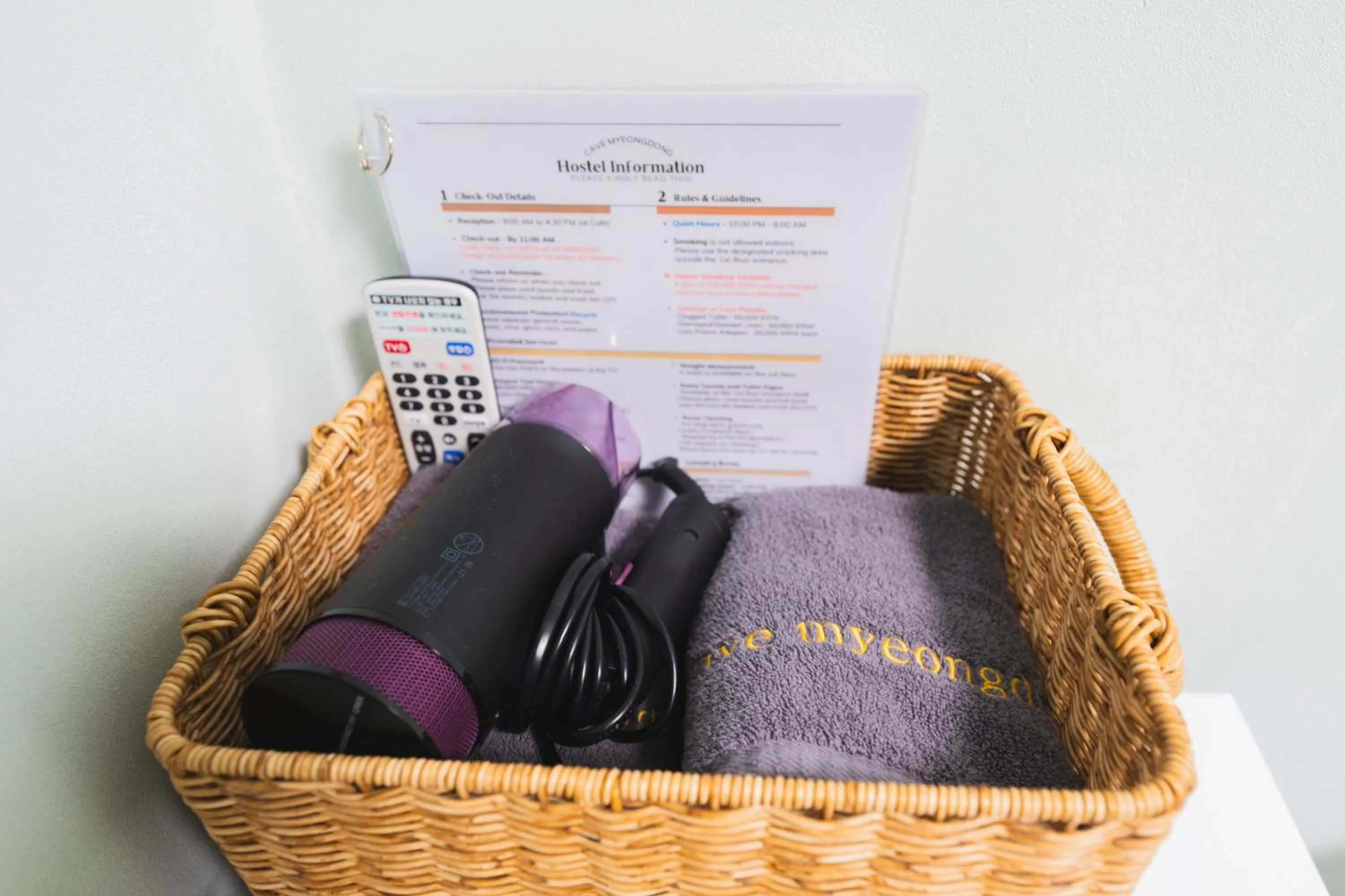 Decorative detail in Cave Myeongdong