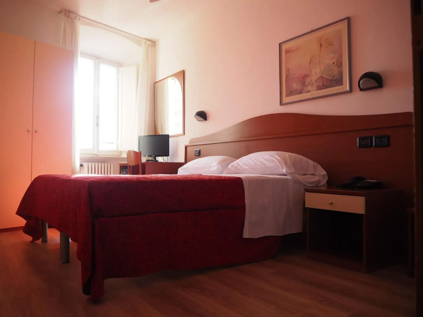 Bed in Hotel Roma Assisi