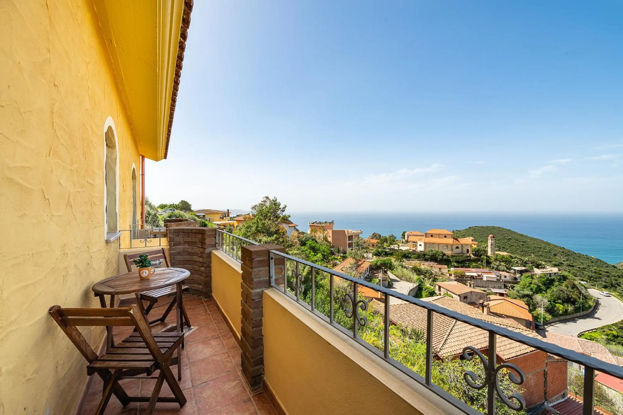 Balcony/Terrace in B&B Pedra Rubia