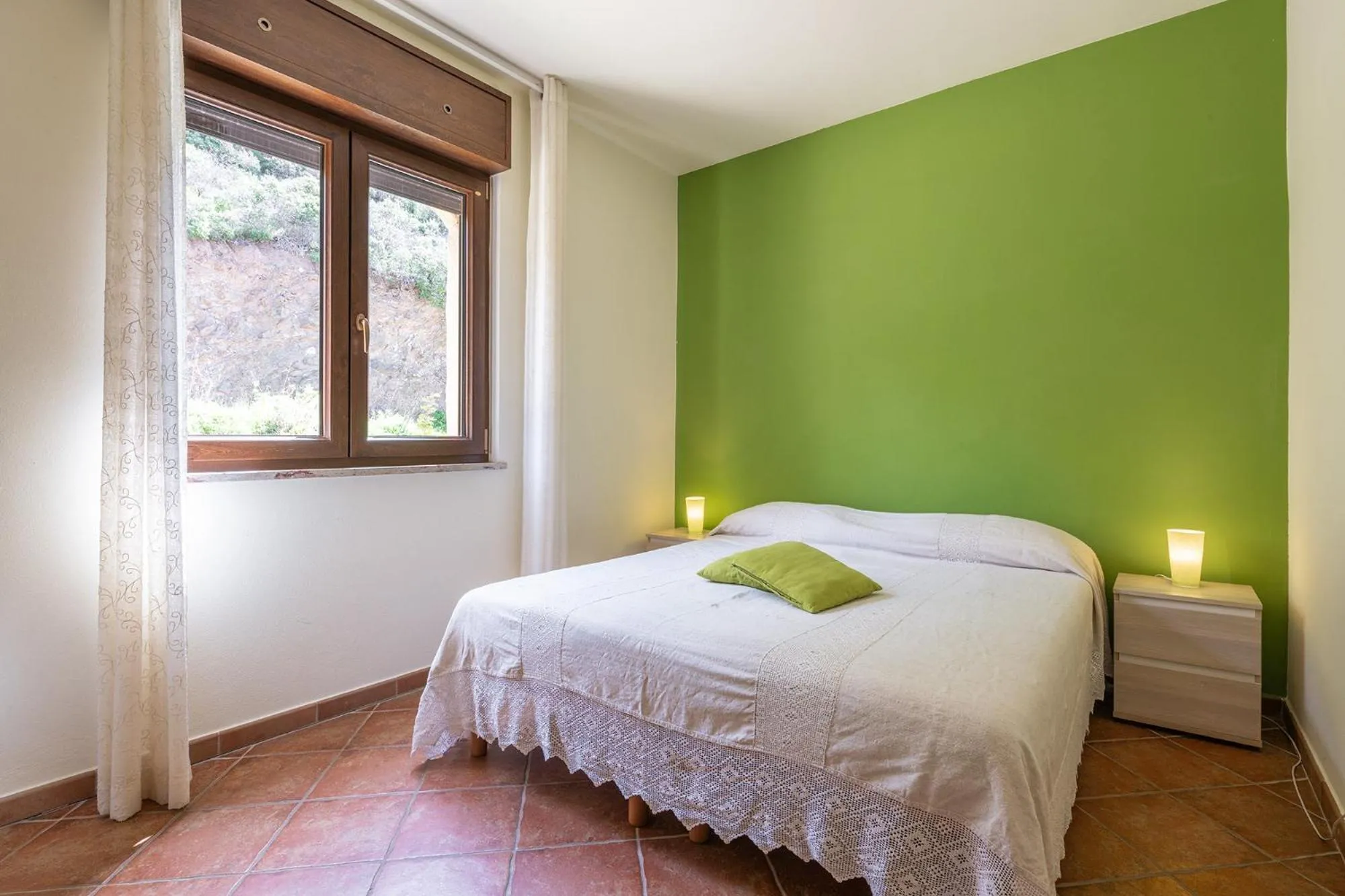 Bed in B&B Pedra Rubia