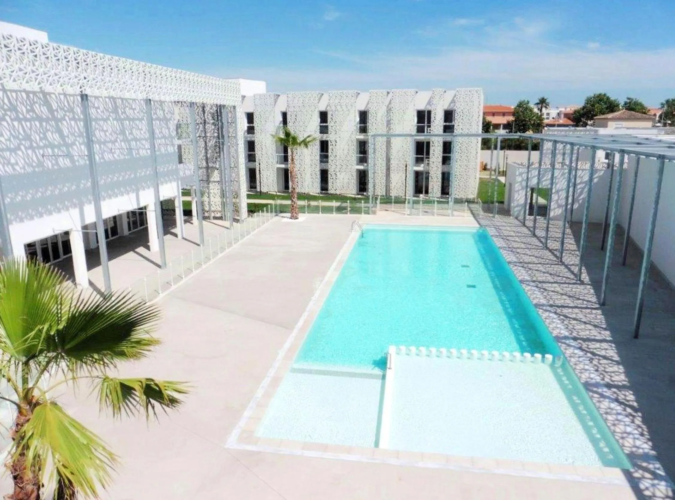 Swimming pool in Appart'Hotel Nakâra by Odalys