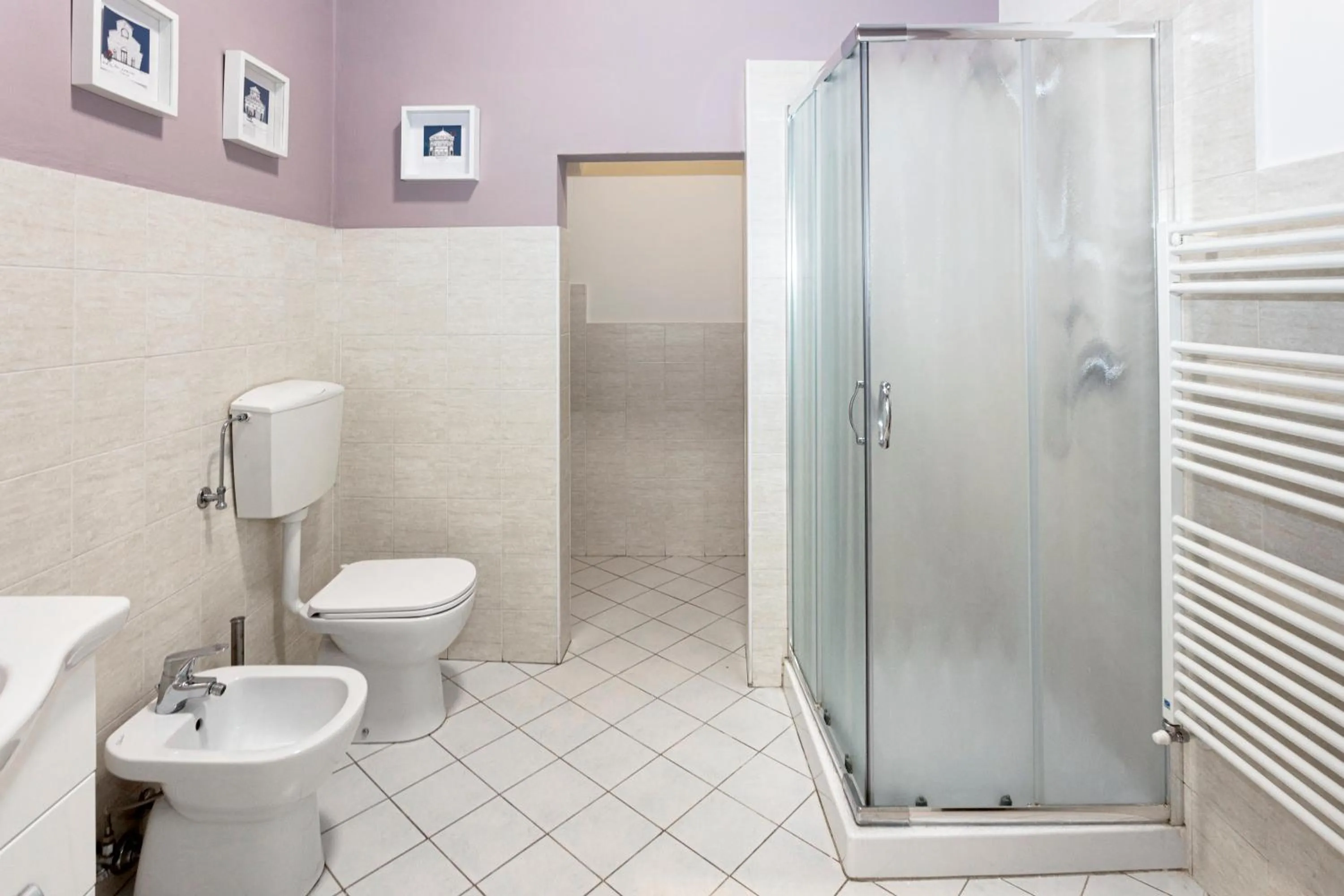 Shower in Locanda dei Poeti Rooms & Apartments