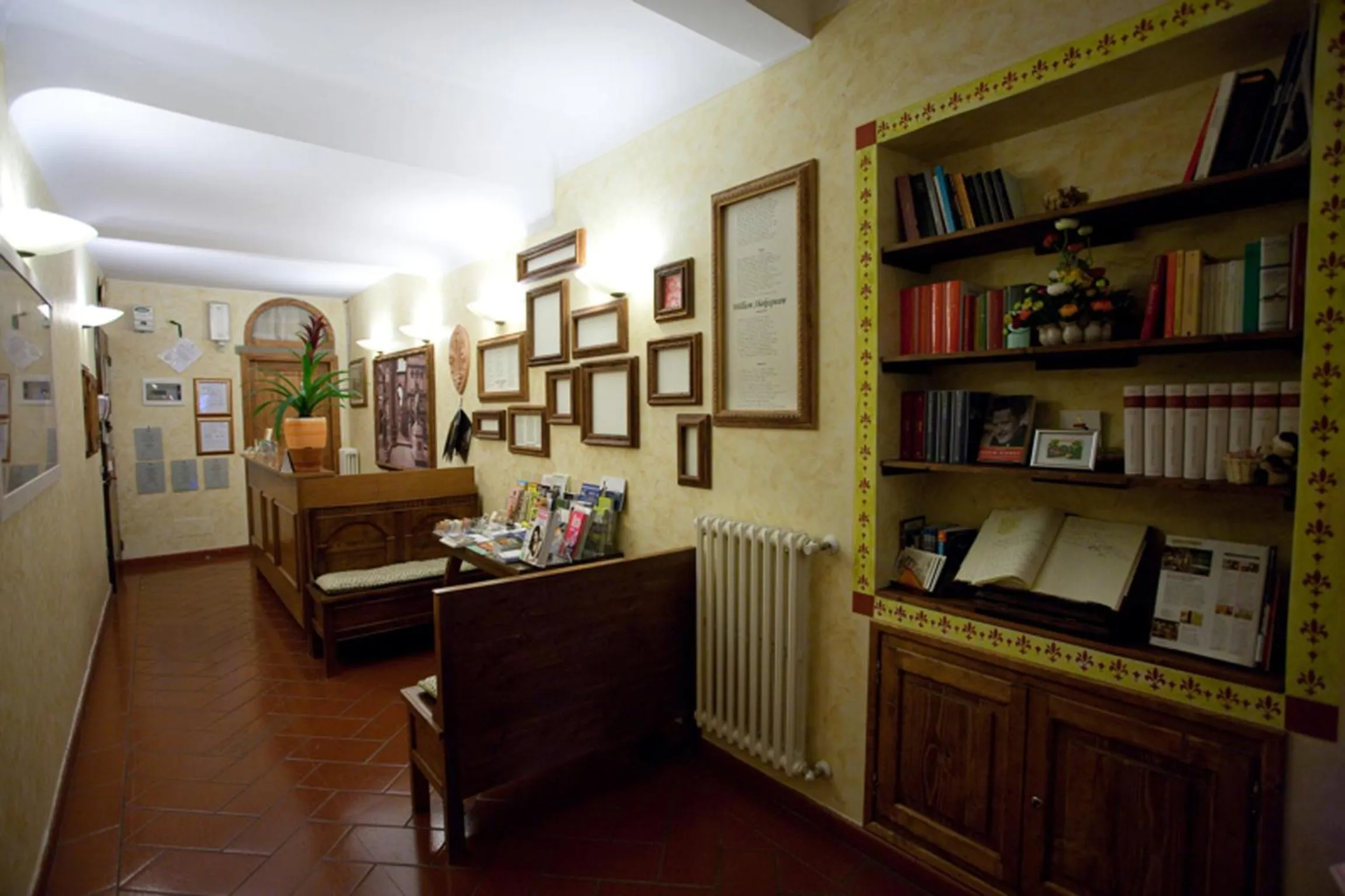 Lobby or reception in Locanda dei Poeti Rooms & Apartments