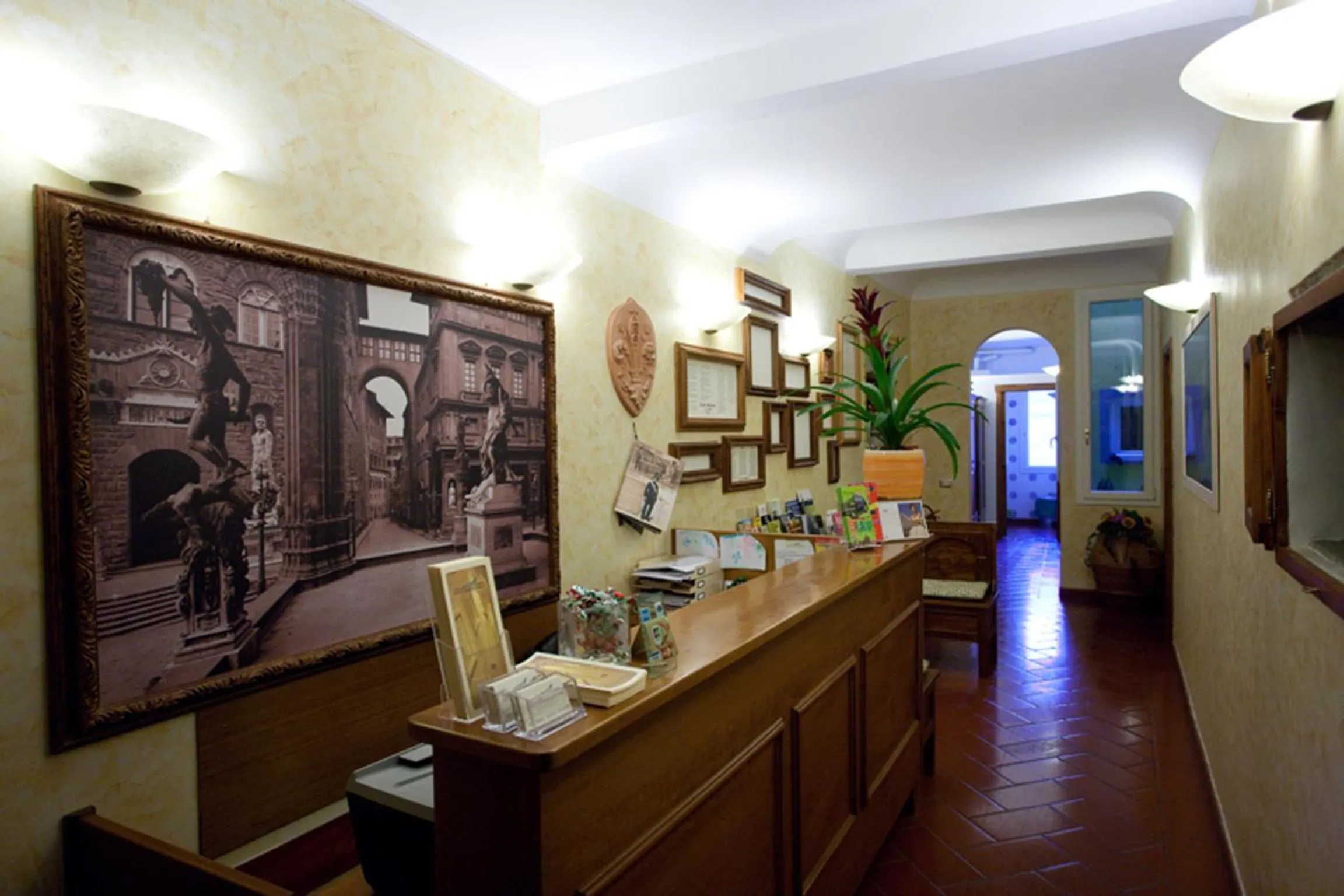 Lobby or reception in Locanda dei Poeti Rooms & Apartments