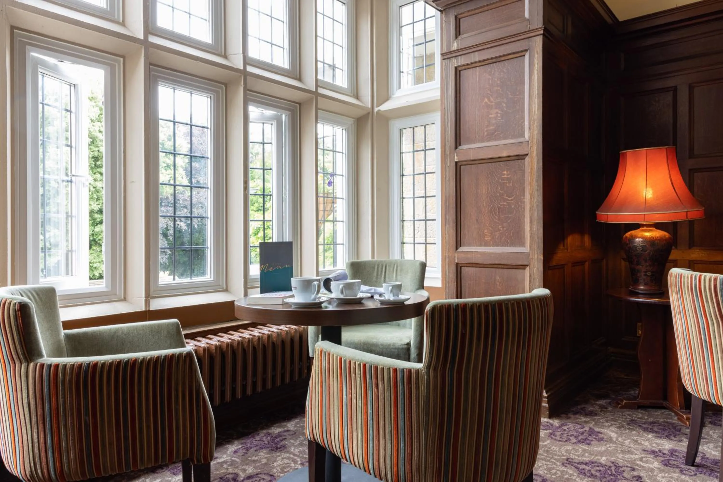 Seating area in The Caledonian Island Hotel