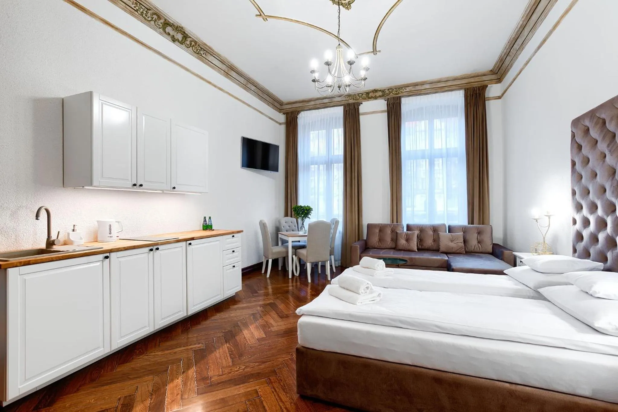 Bed in Aparthotel 1899 by Platinum