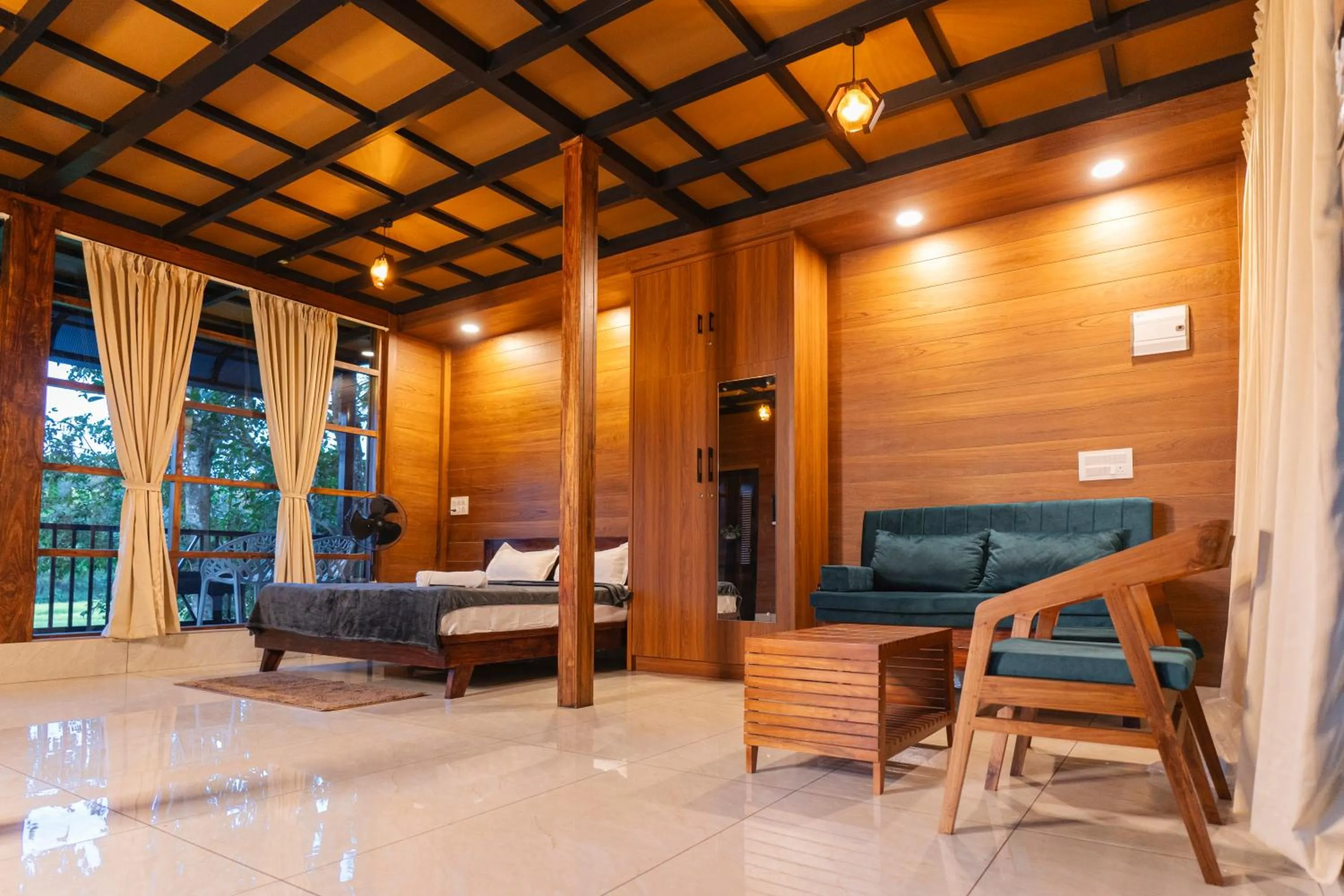 Bedroom in Ethnic Villa Wayanad