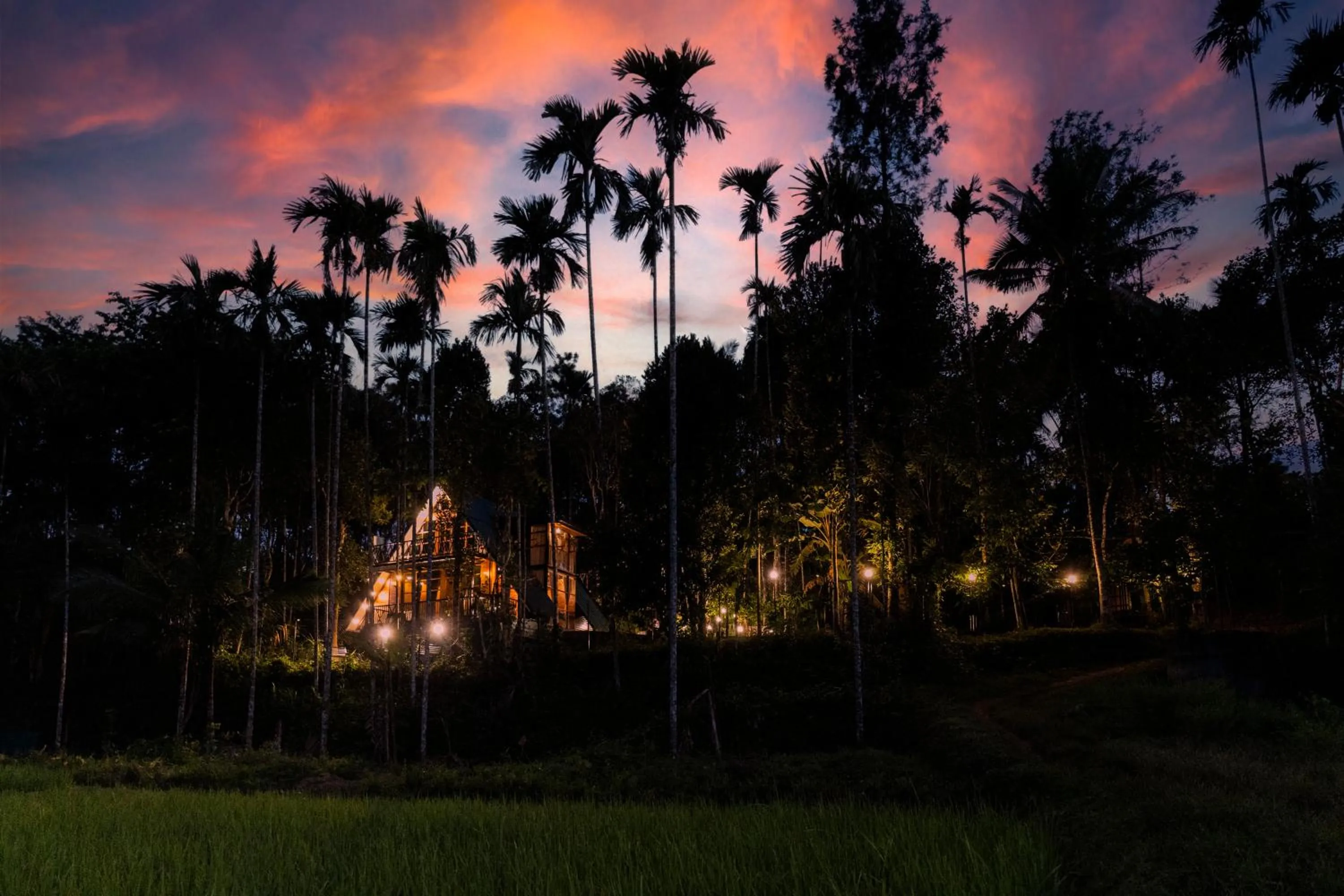 Night in Ethnic Villa Wayanad