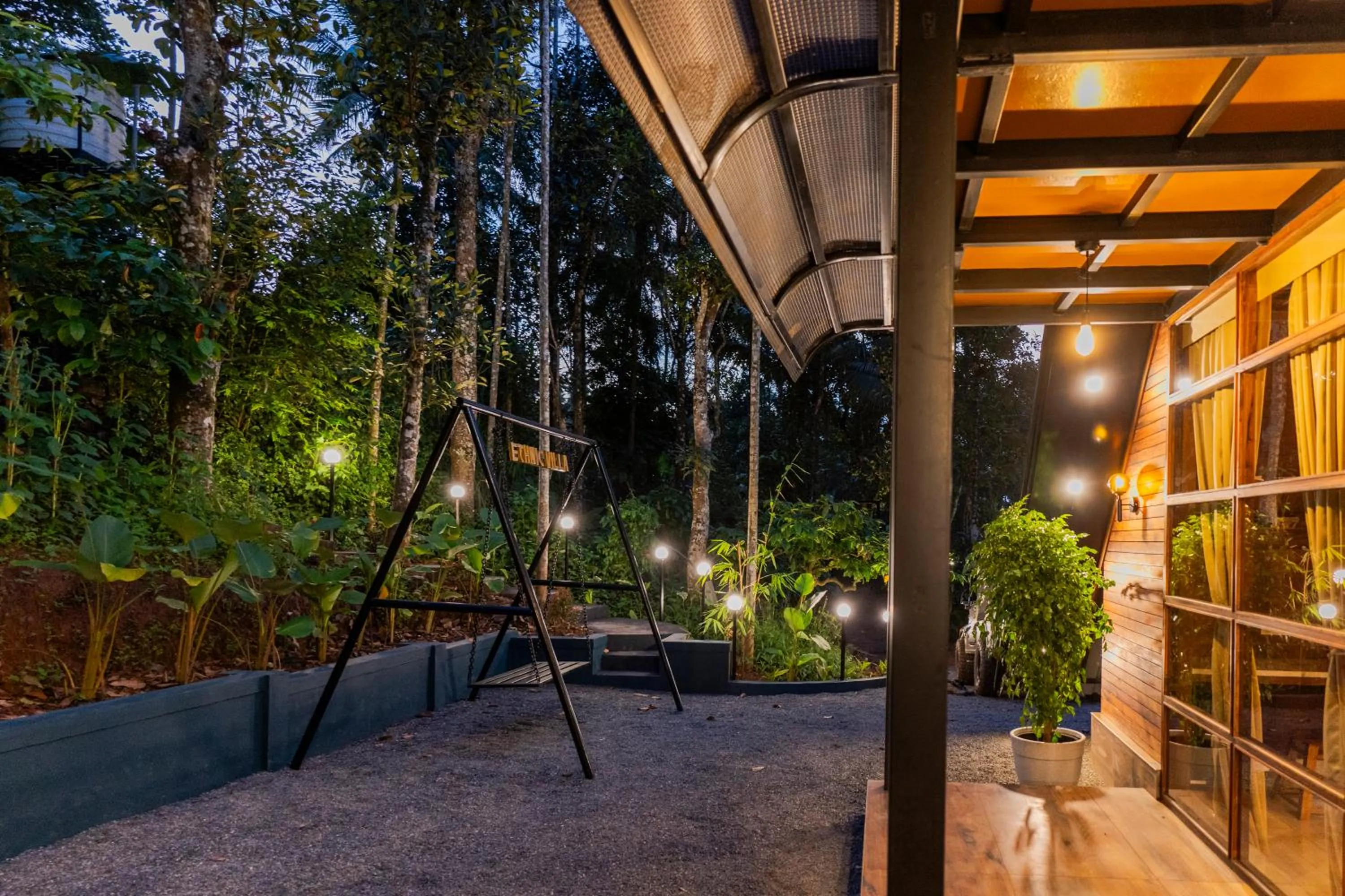 Garden view in Ethnic Villa Wayanad