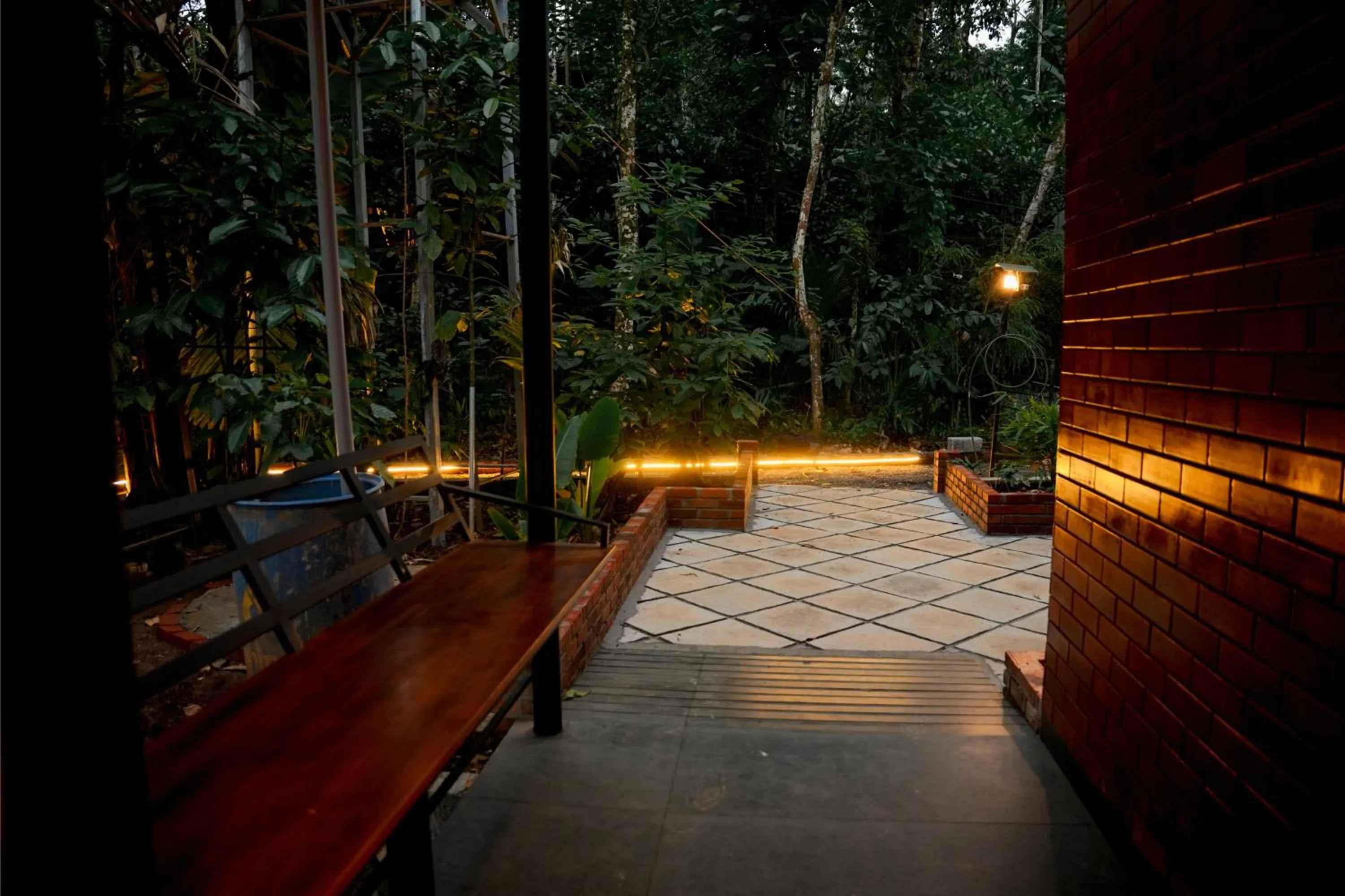 Patio in Ethnic Villa Wayanad