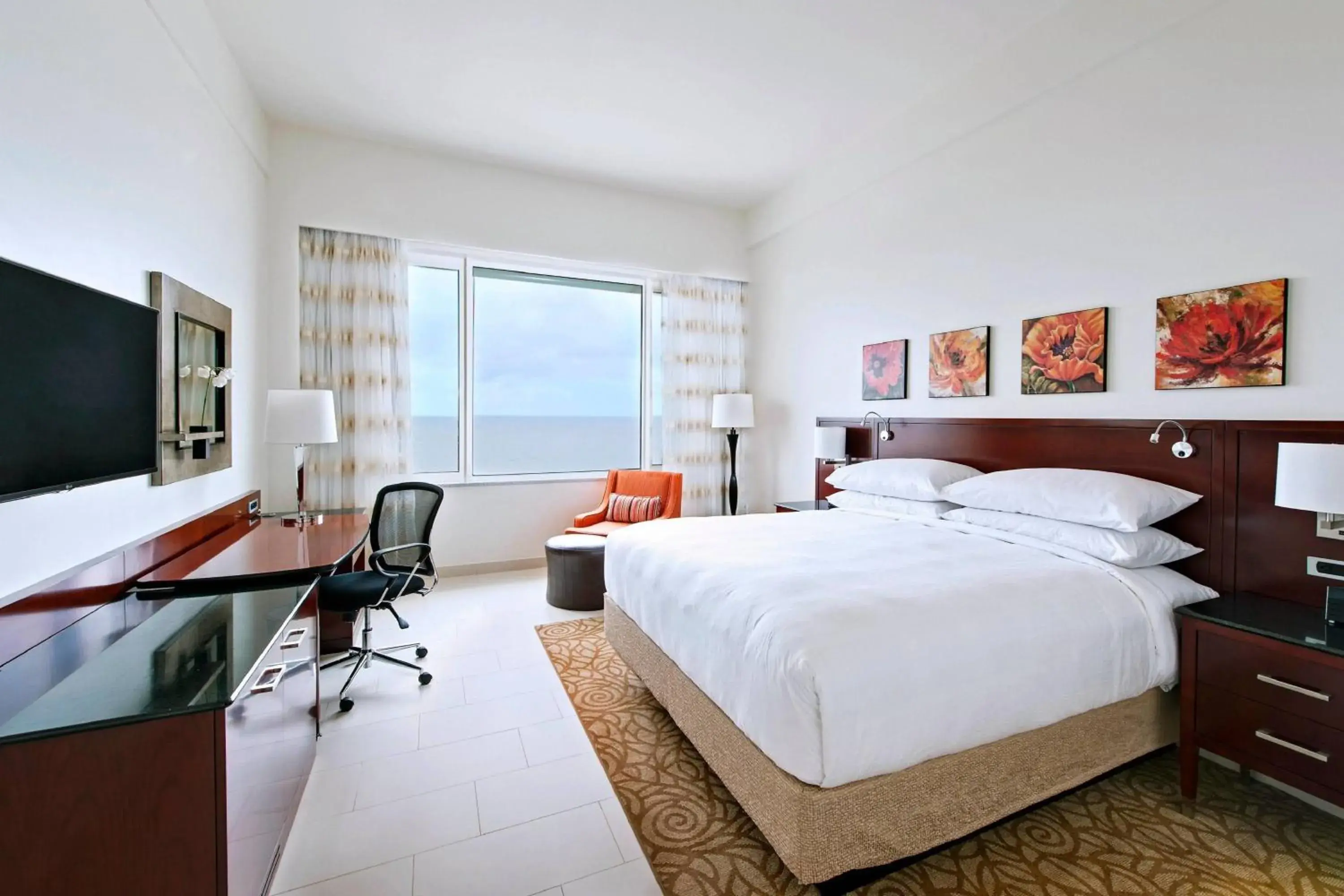 Deluxe King or Double Room with Ocean View in Guyana Marriott Hotel Georgetown Deluxe King or Double Room with Ocean View in Guyana Marriott Hotel Georgetown