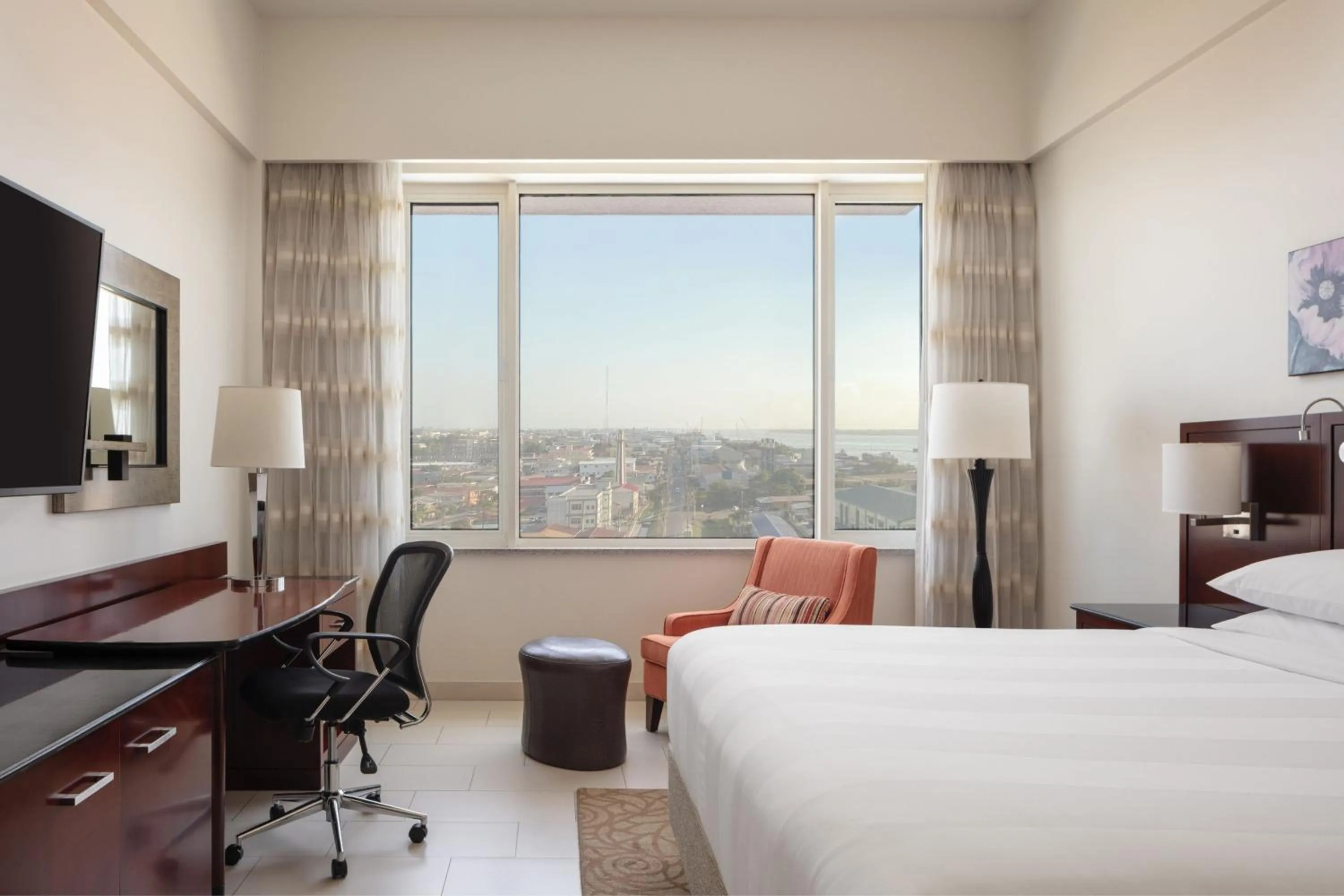 Photo of the whole room, Bed in Guyana Marriott Hotel Georgetown