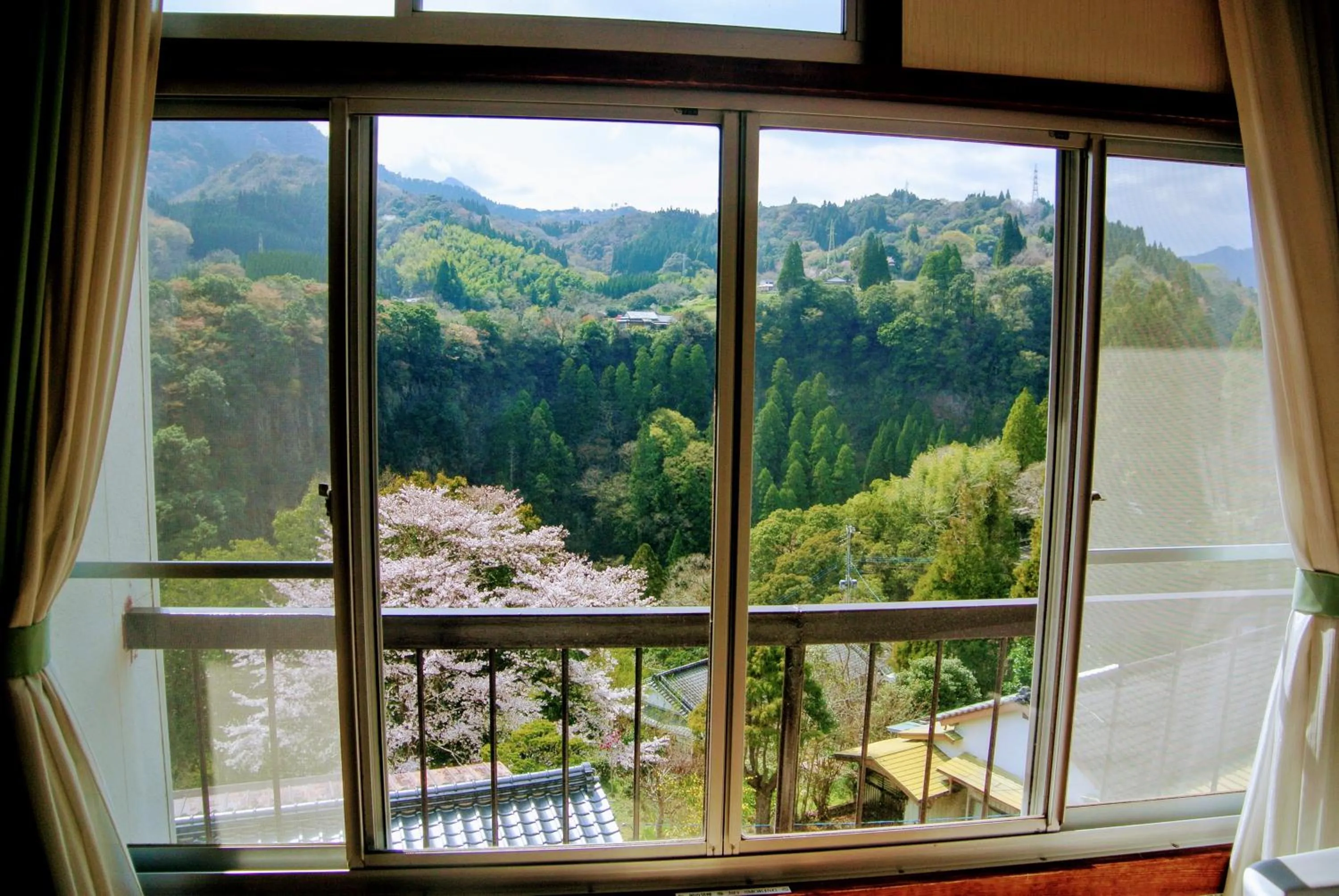 View (from property/room) in Takachiho B&B Ukigumo
