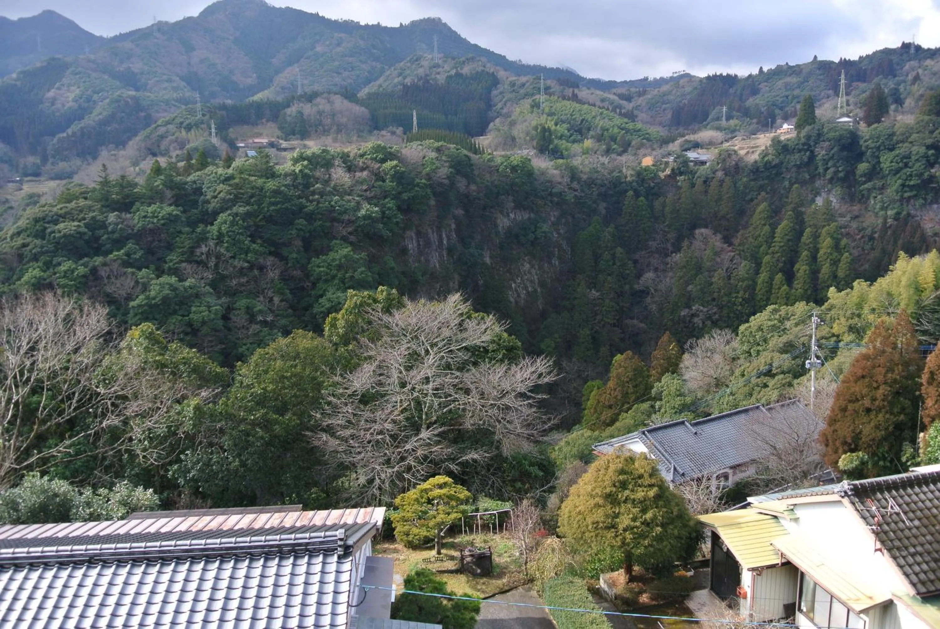 View (from property/room) in Takachiho B&B Ukigumo
