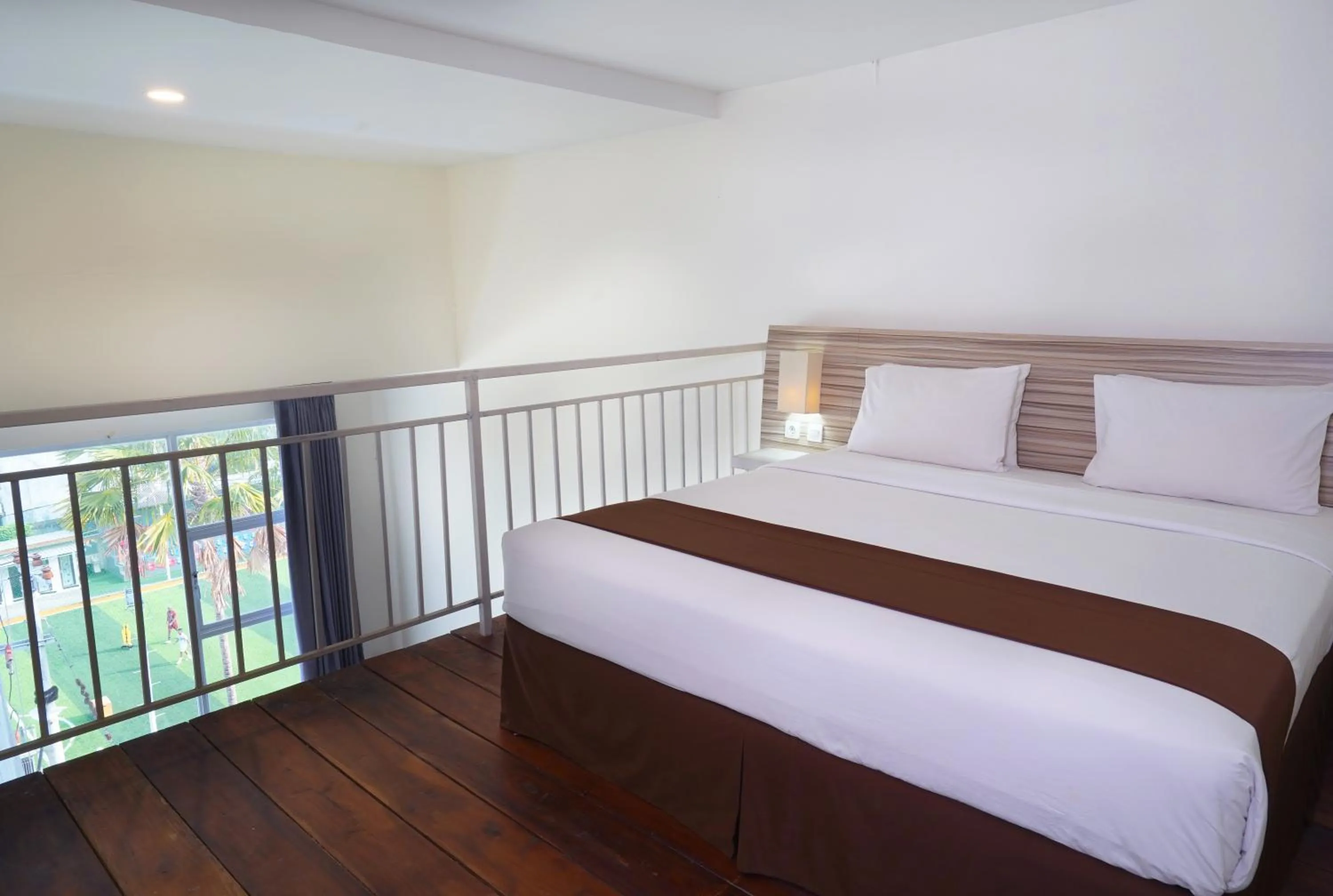 Bed in The Salak Style Hotel