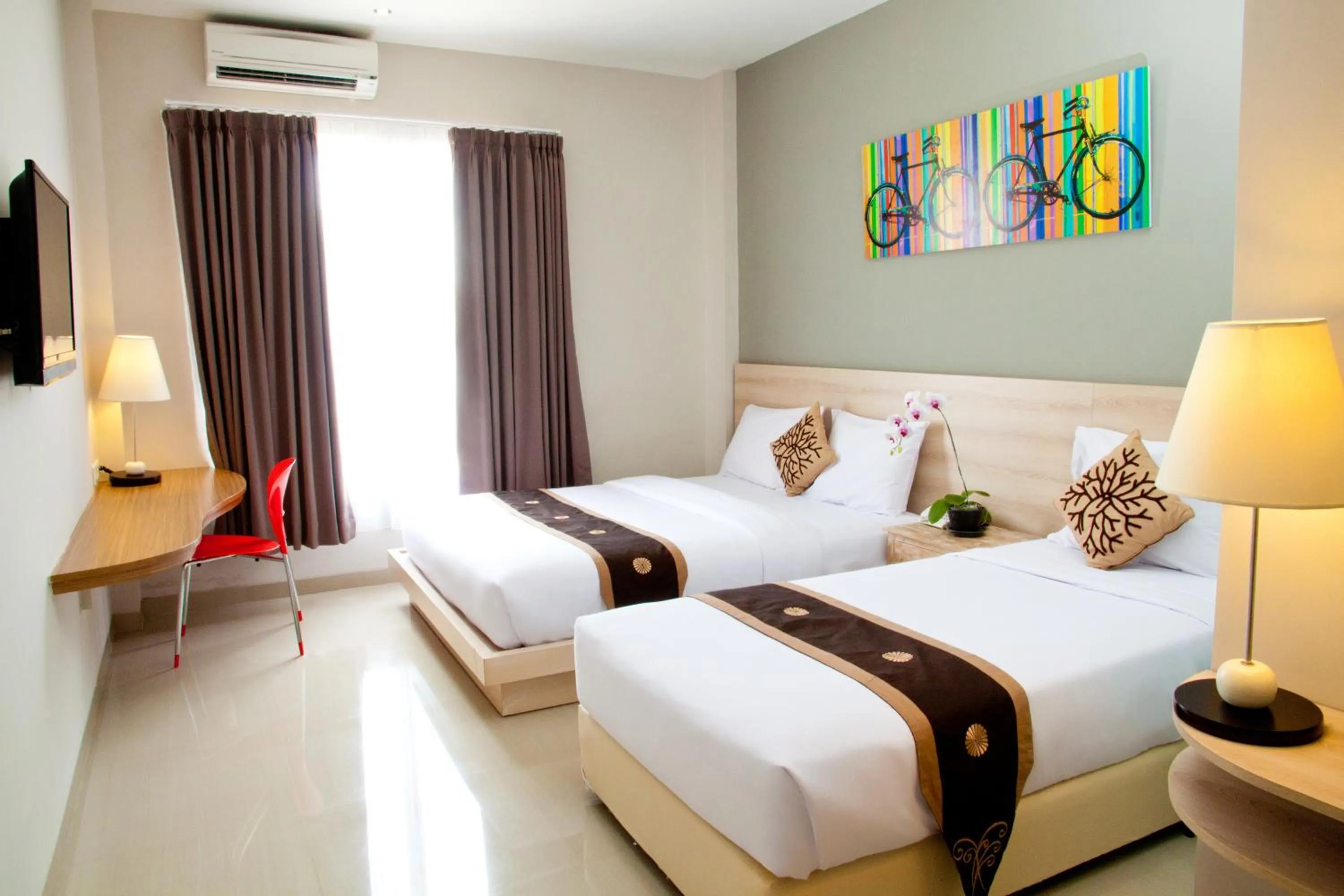 Bedroom, Bed in The Salak Style Hotel