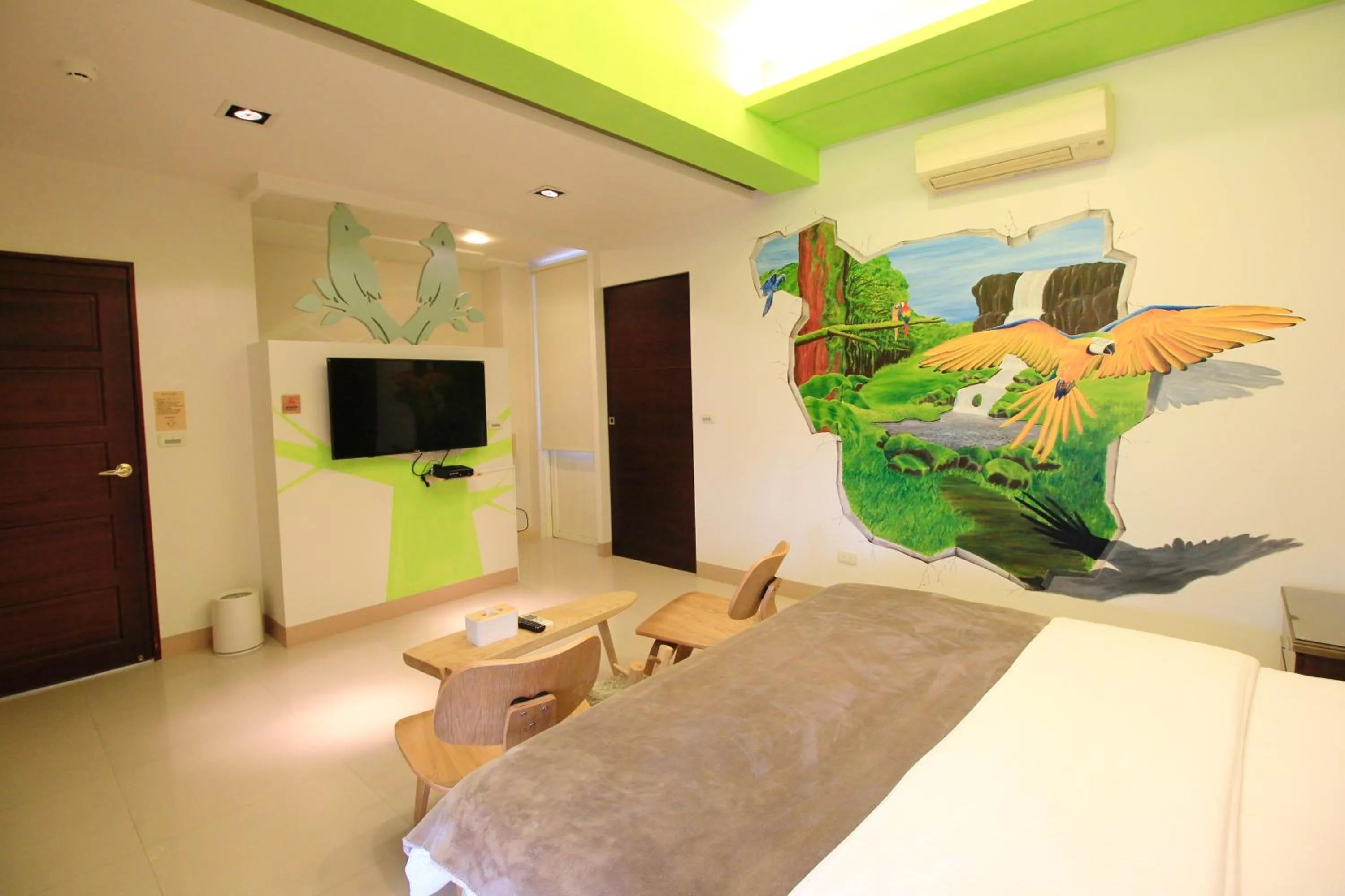 Bedroom, Bed in Green Park Homestay