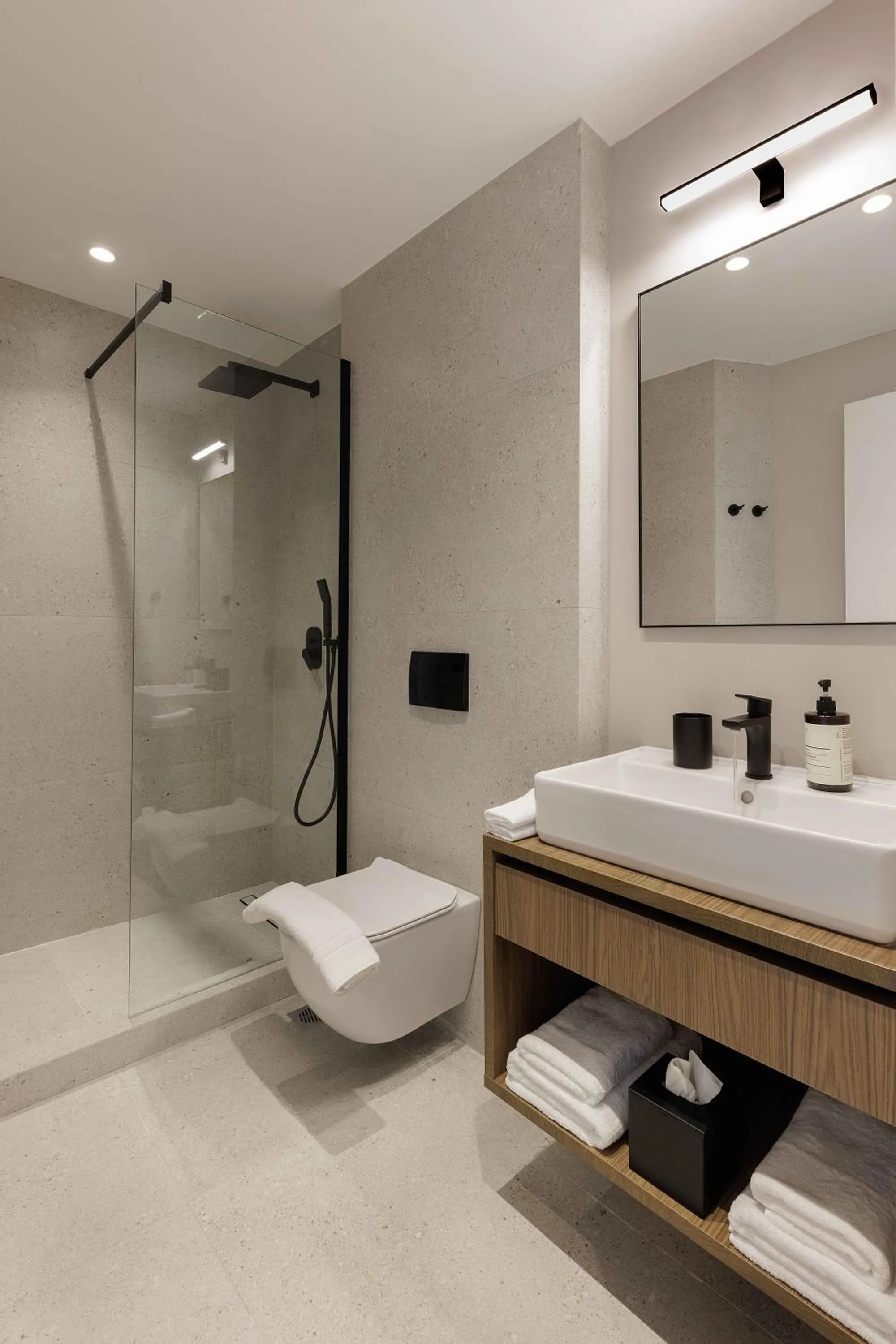 Shower in master Plaka