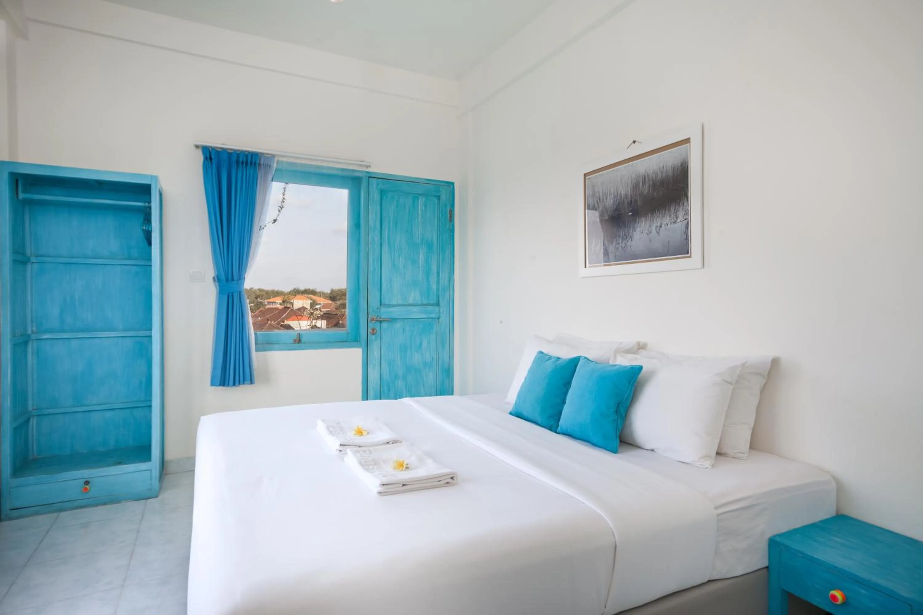 Bedroom, Bed in Paras Paros Marina Lodge