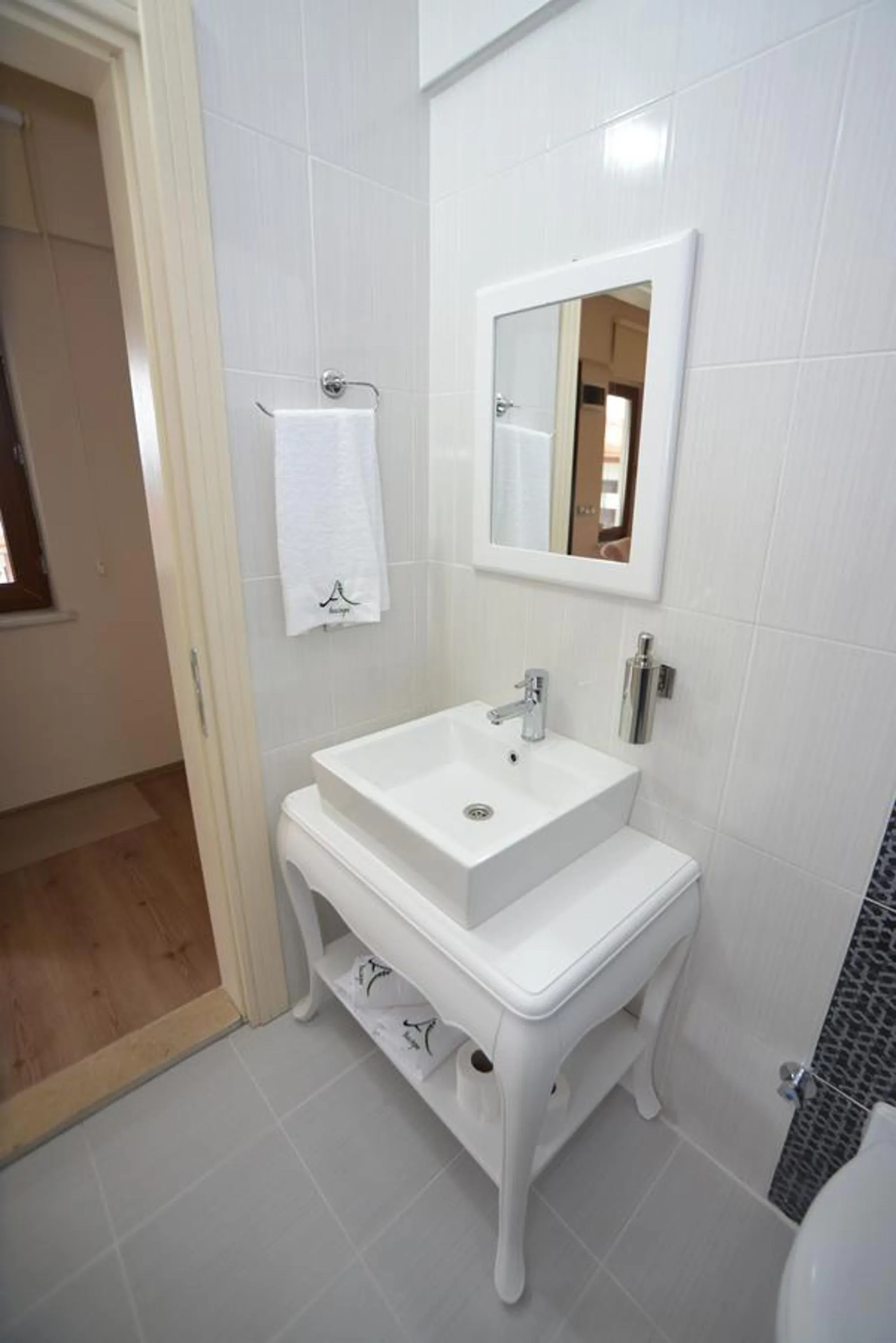 Bathroom in Akamoy Boztepe Hotel & restaurant