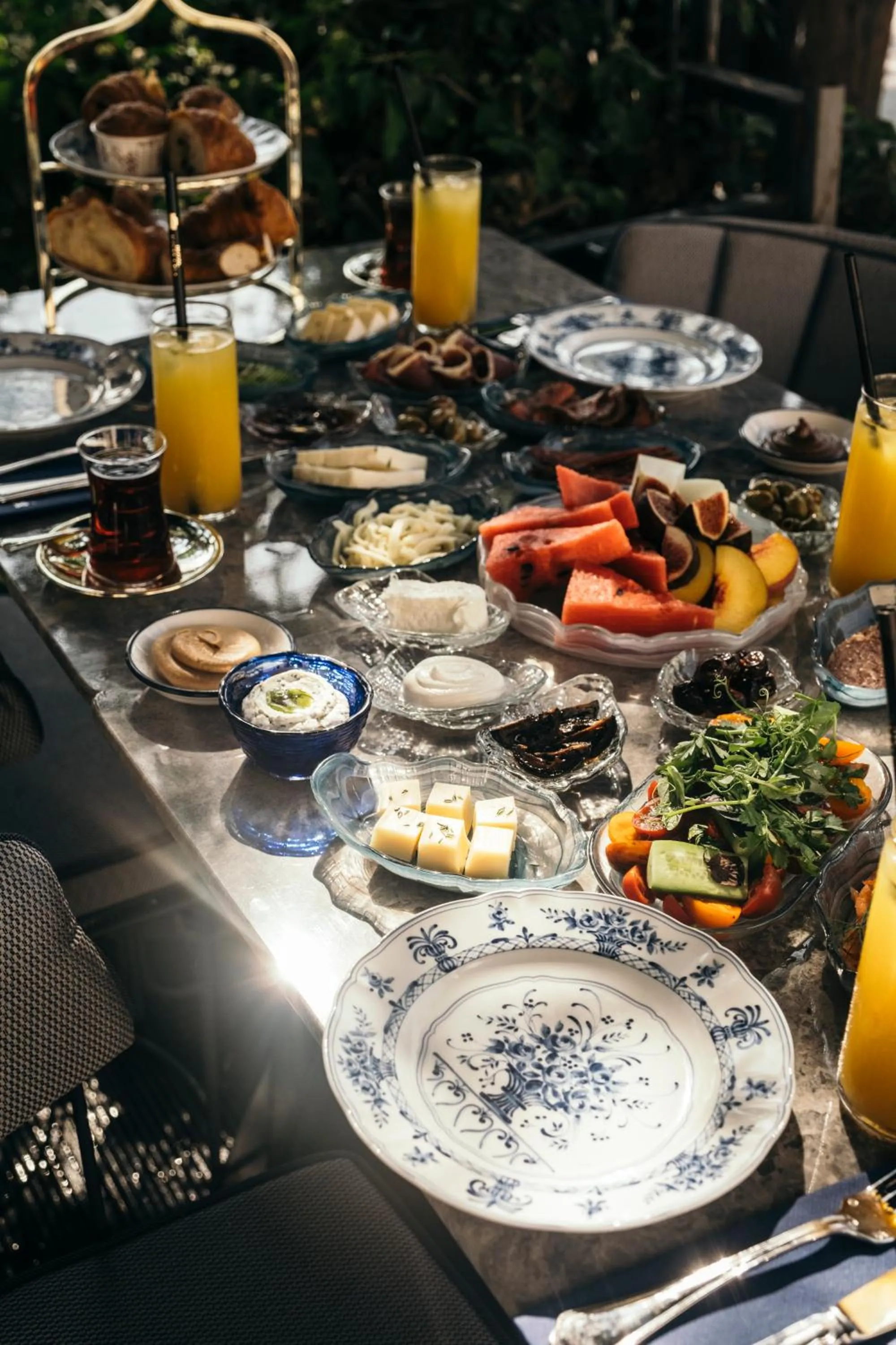 Continental breakfast in Komana Hotel Binbirdirek