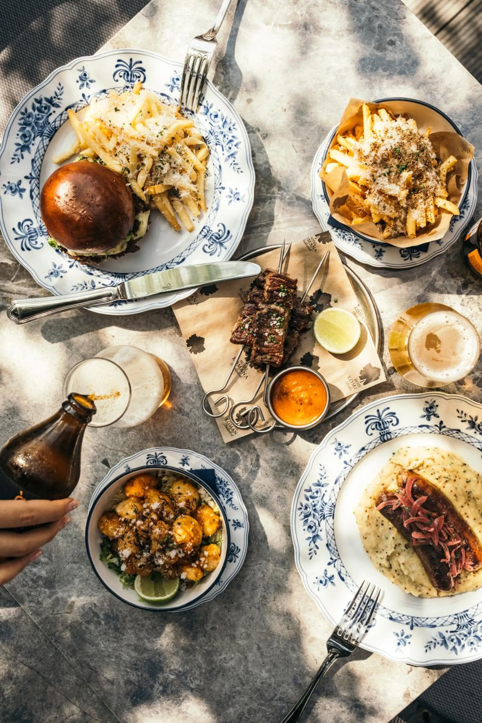 Lunch in Komana Hotel Binbirdirek