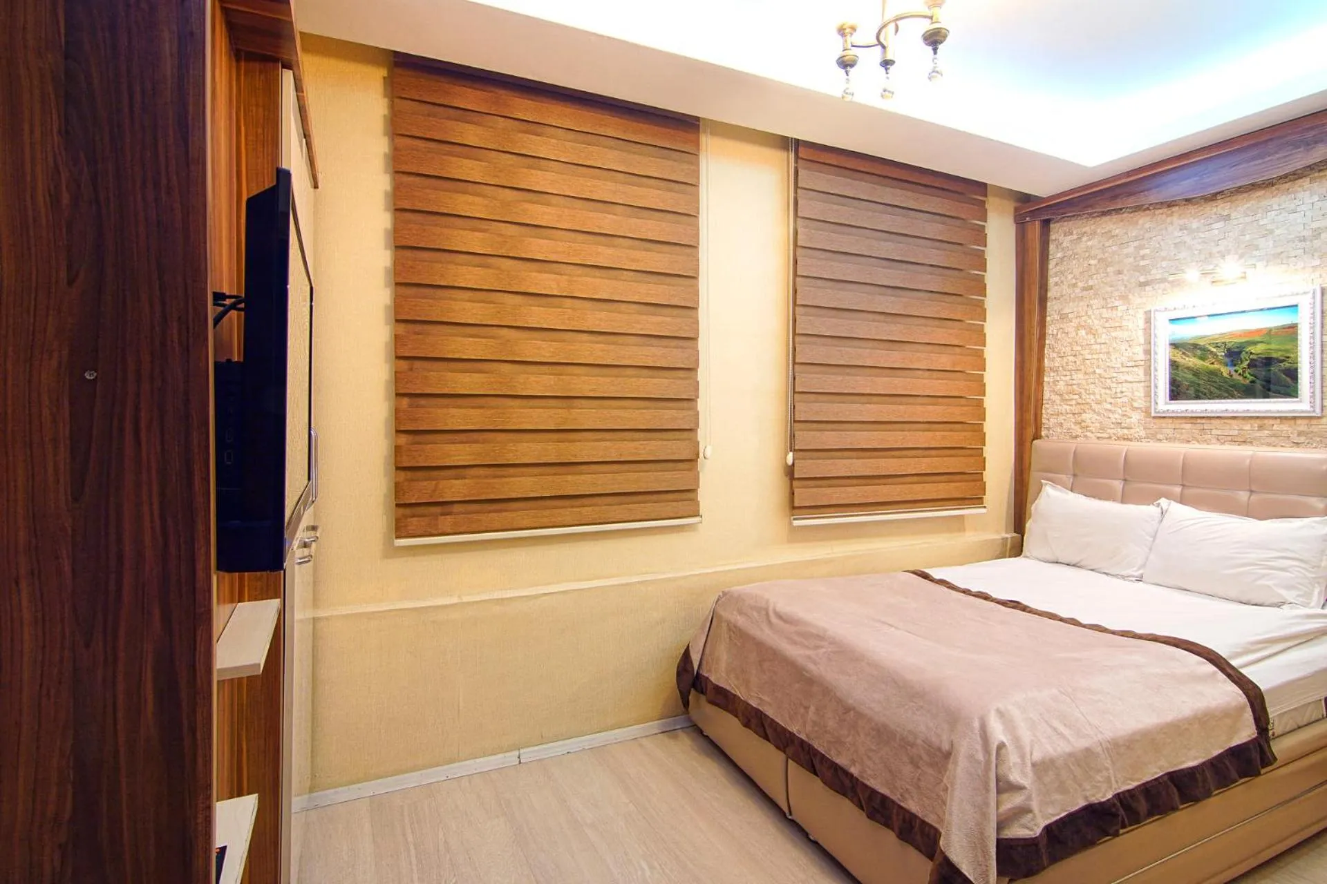 Bed in Kars Konak Hotel