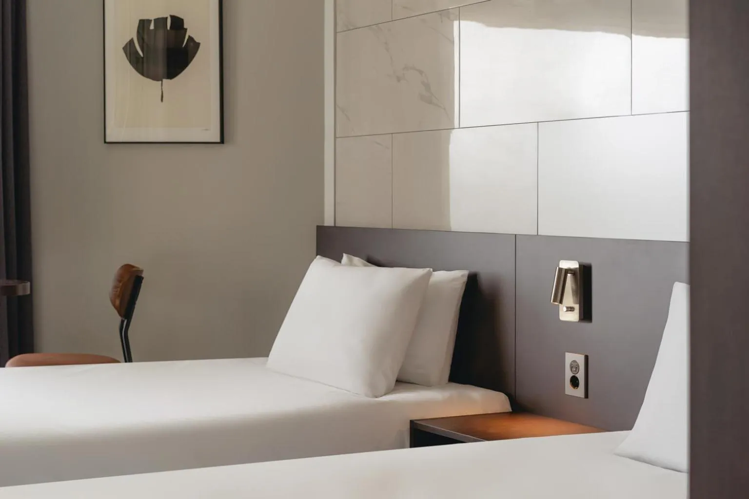 Bed in Le Collective Sokcho Beach