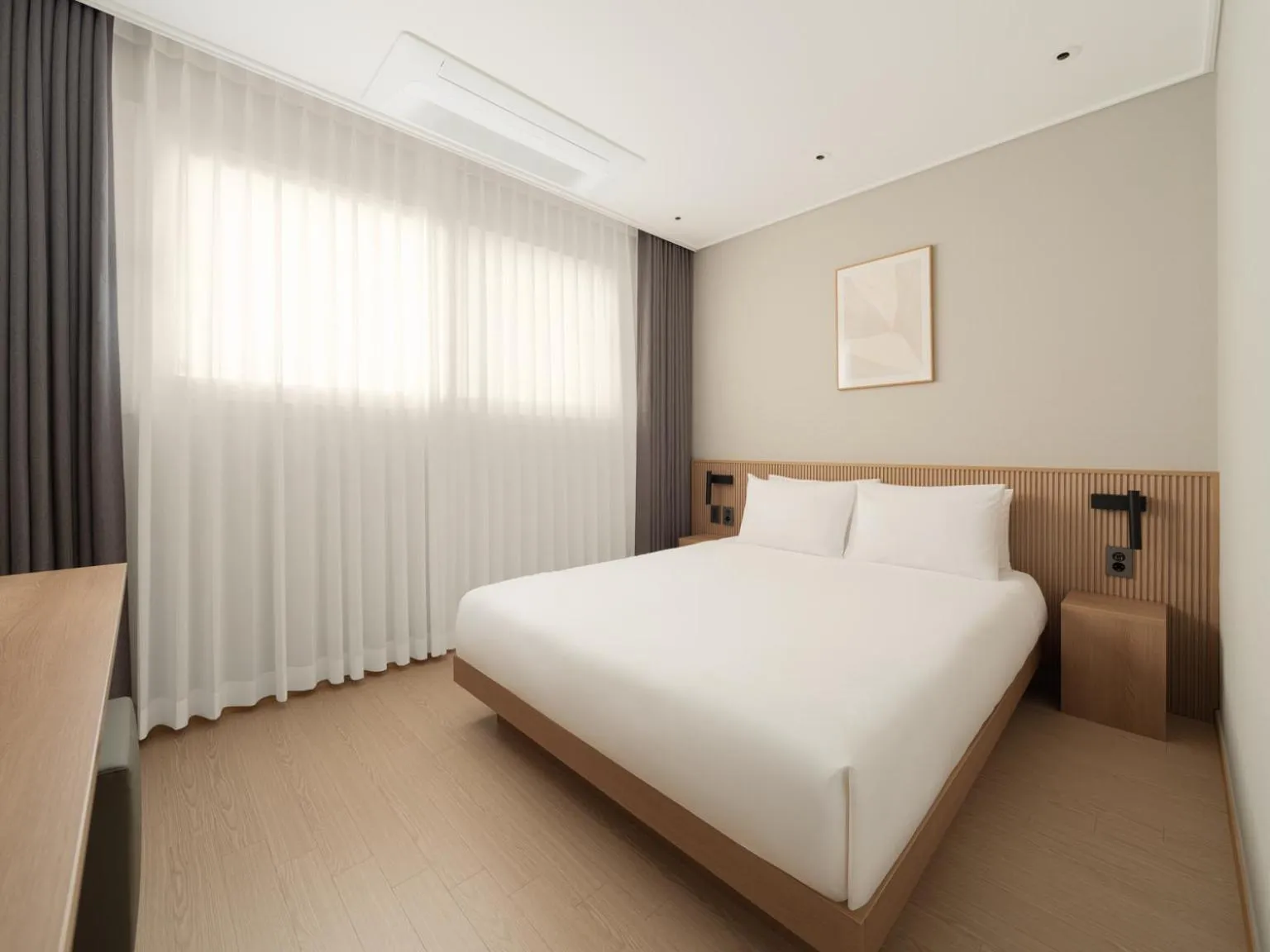 Bed in Le Collective Sokcho Beach