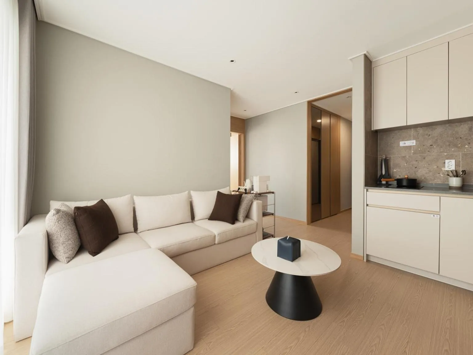 Living room in Le Collective Sokcho Beach