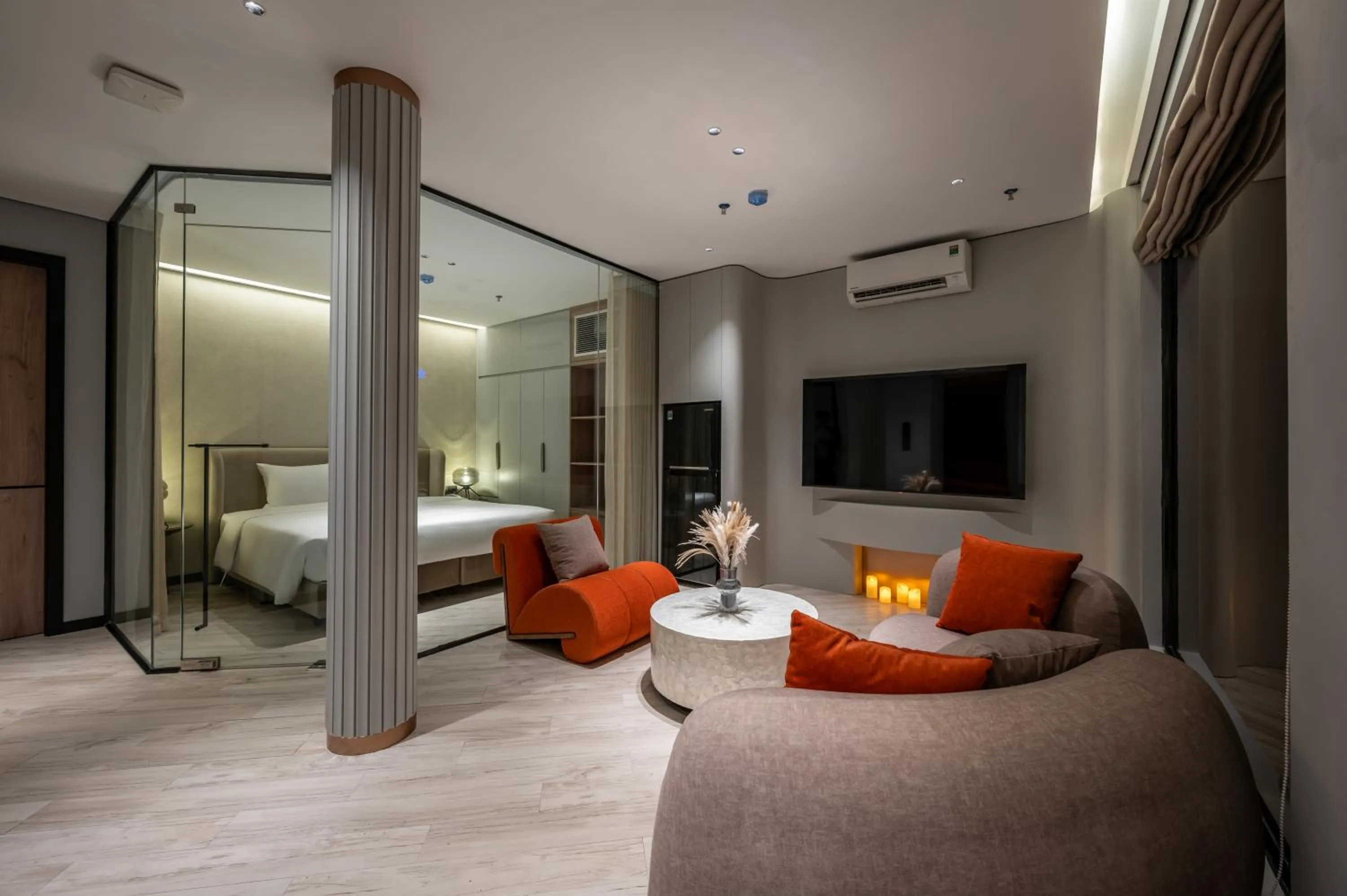 Bed in iRest Signature Ba Dinh Lakeside