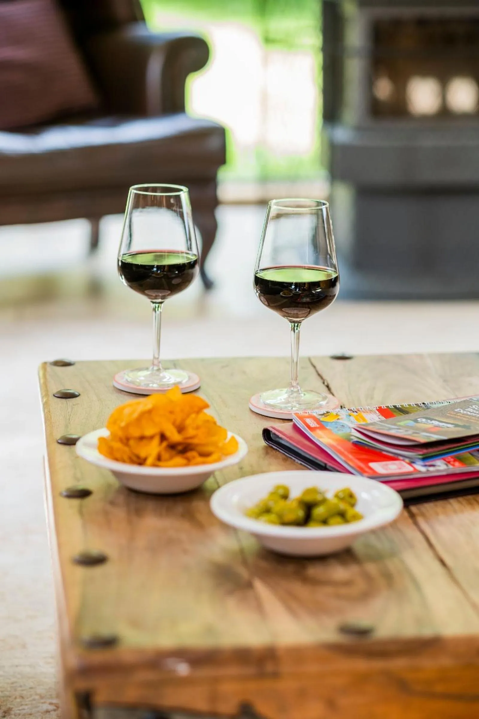 Living room in Errichel House and Cottages