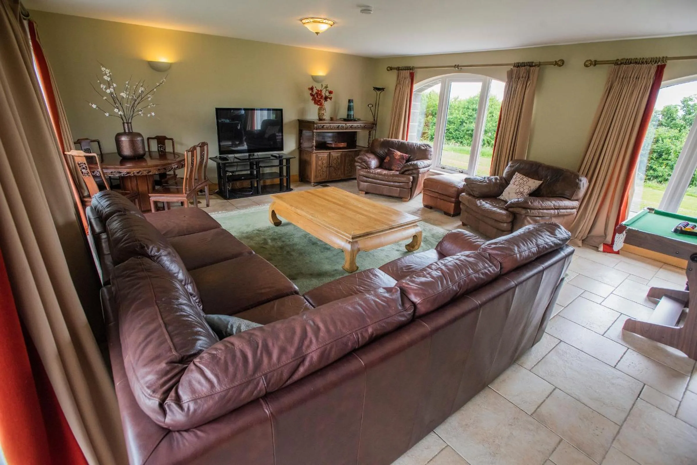 TV and multimedia in Errichel House and Cottages