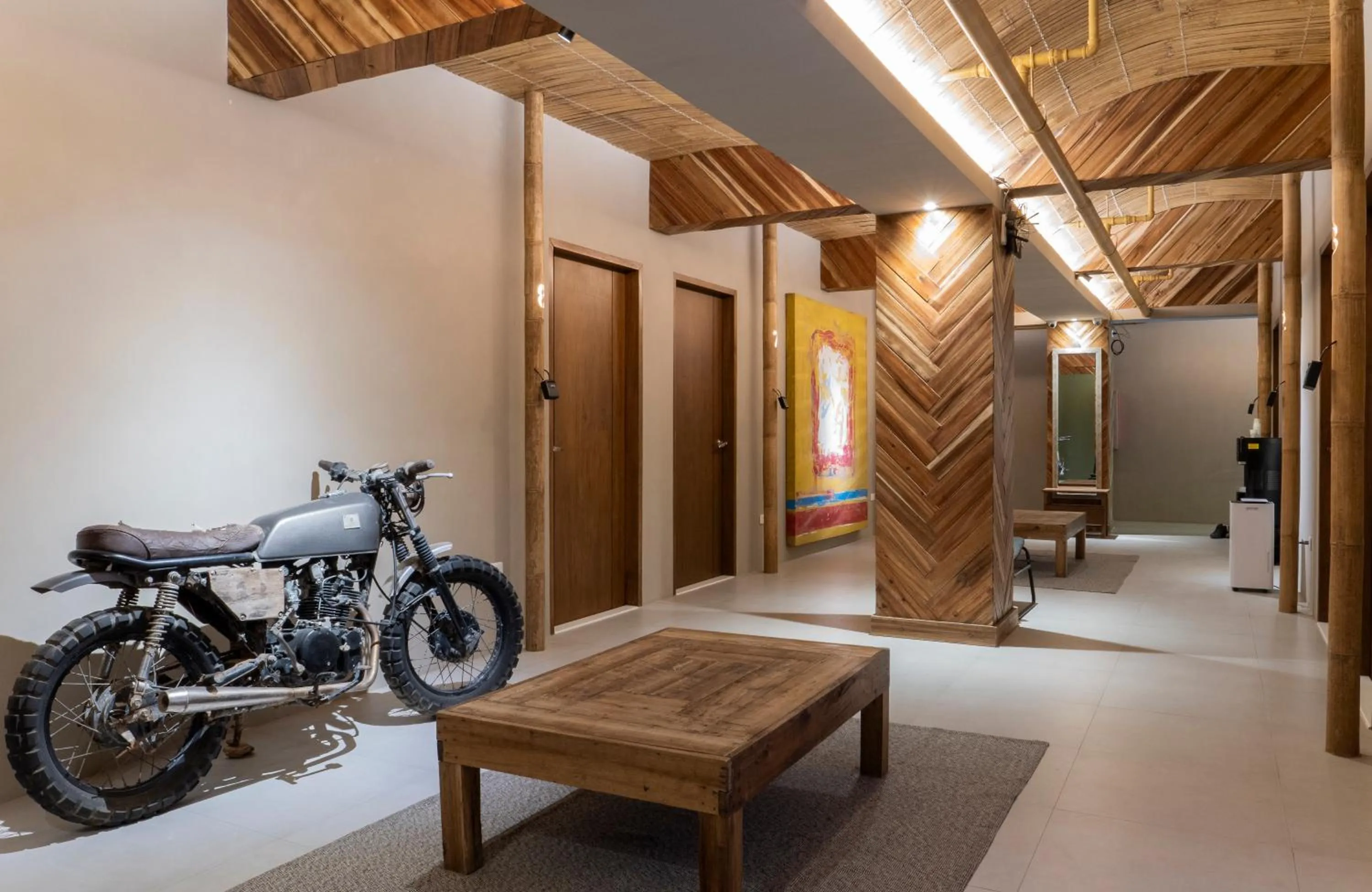 Seating area in Lakwa Motel Lio