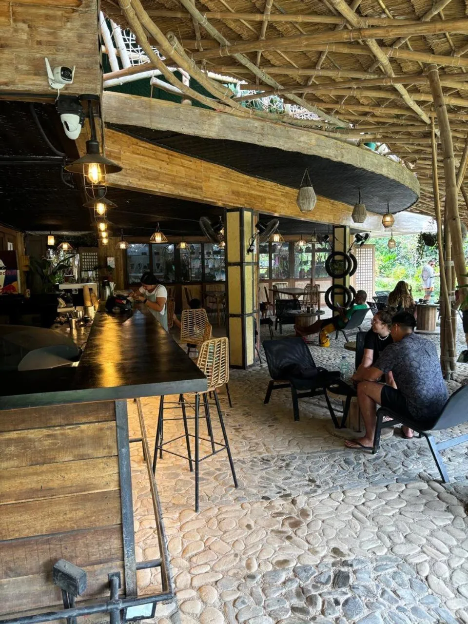 Balcony/Terrace in Lakwa Motel Lio