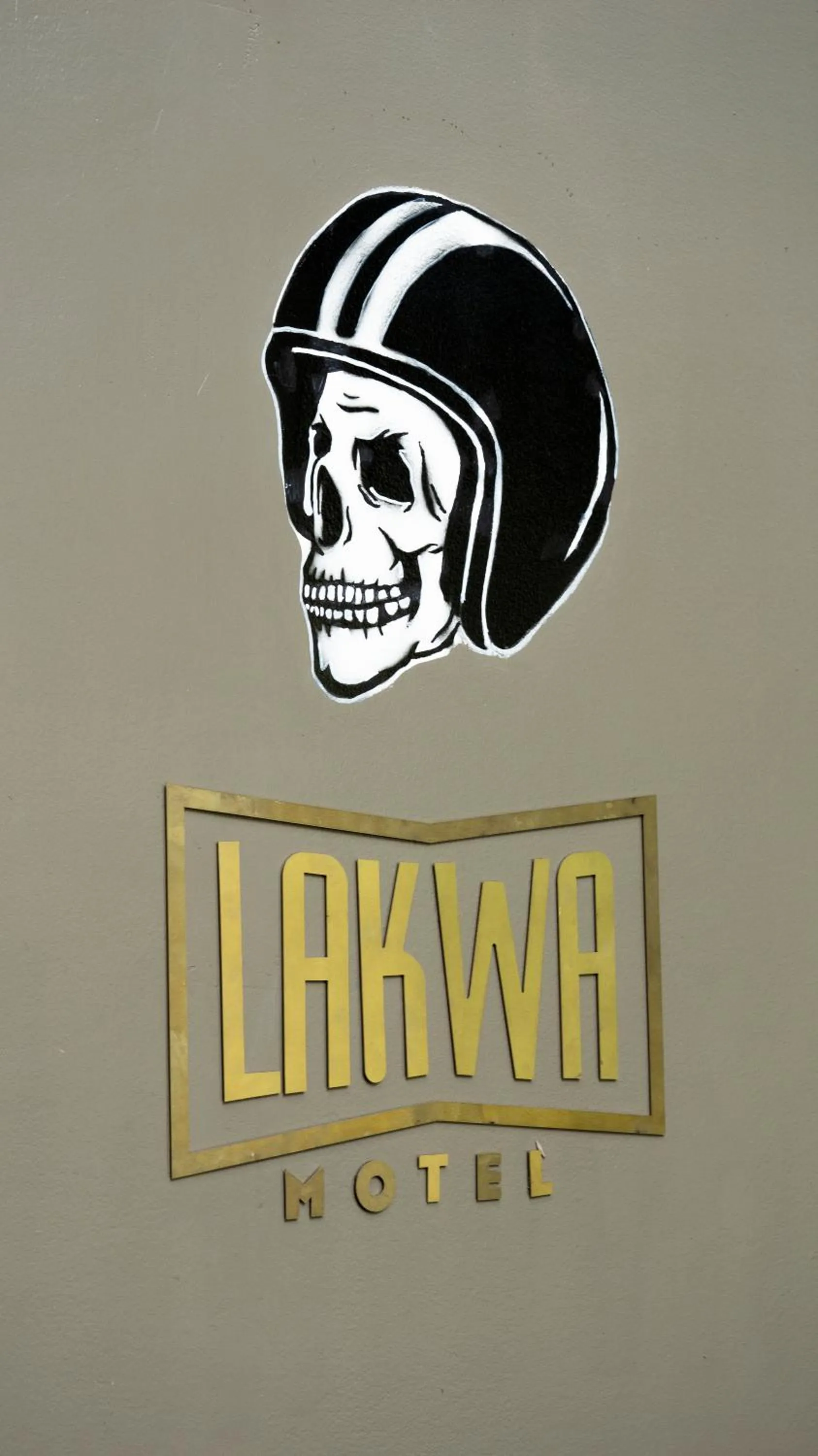 Property logo or sign in Lakwa Motel Lio