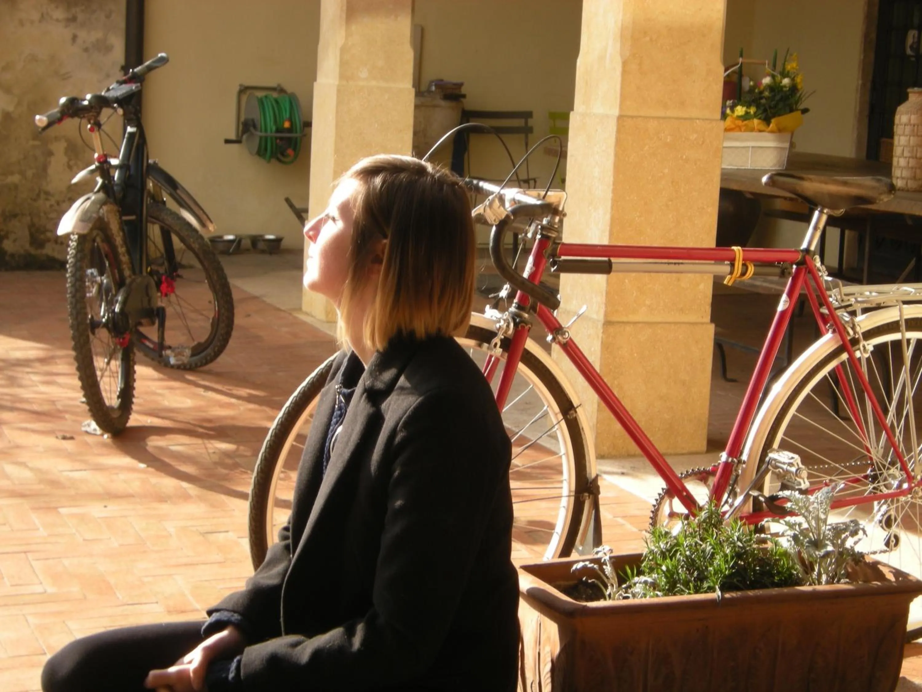 Cycling in Palazzetto Ardi