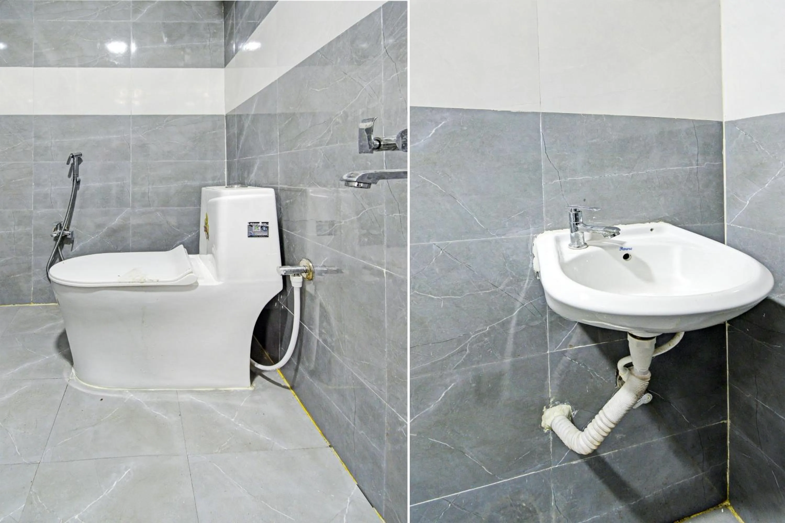 Bathroom in Hotel O RBS Square Inn Uppal